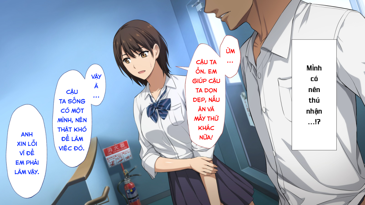 Đọc truyện hentai Netorareta JoshiMane ~Migite no Daida wa Ace no Kanojo~ - Chap 4