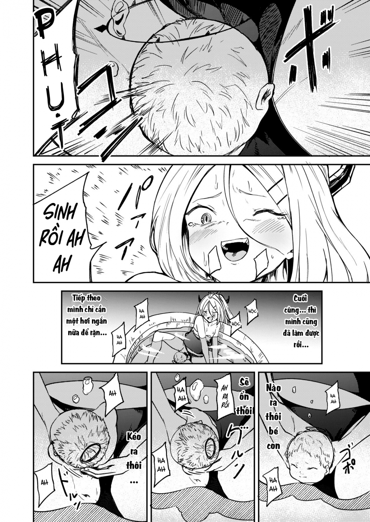 Đọc truyện hentai Lấp đầy trong bụng - Oneshot.