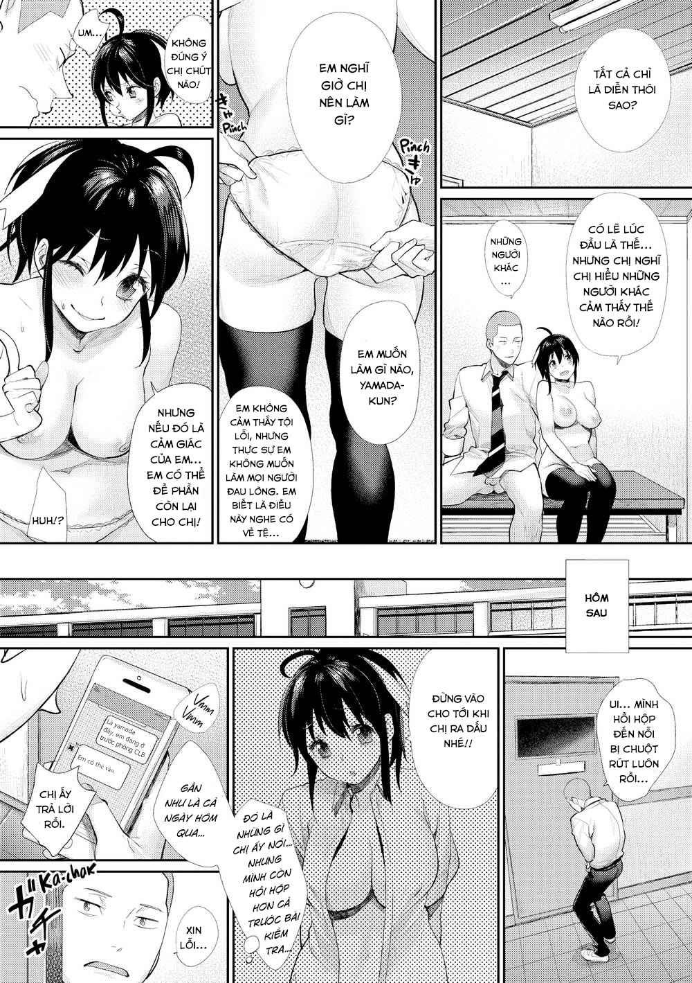 Đọc truyện hentai Lạc và CLB của những coi gái Otaku - Chap 6