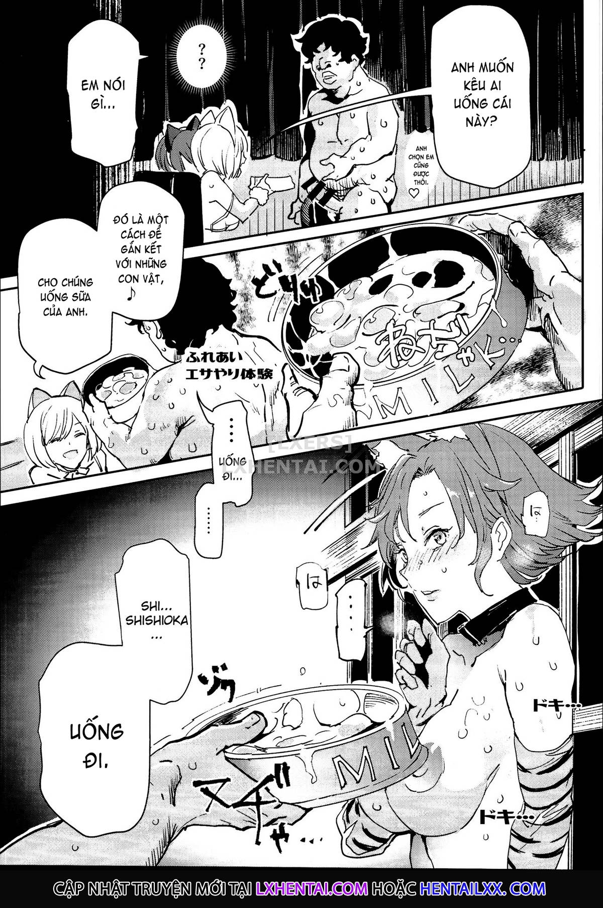 Đọc truyện hentai The Old School Building's Backstage Festival - Chap 2 - Is Your Order Mating? Animal Petting Cafe Edition