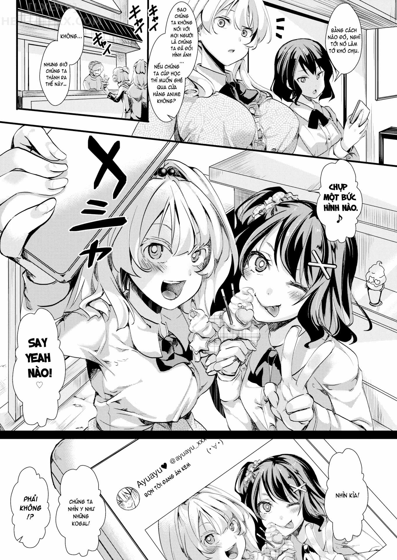 Đọc truyện hentai Gal Syndrome! - Chap 1 - Obscene transformation!! ♥