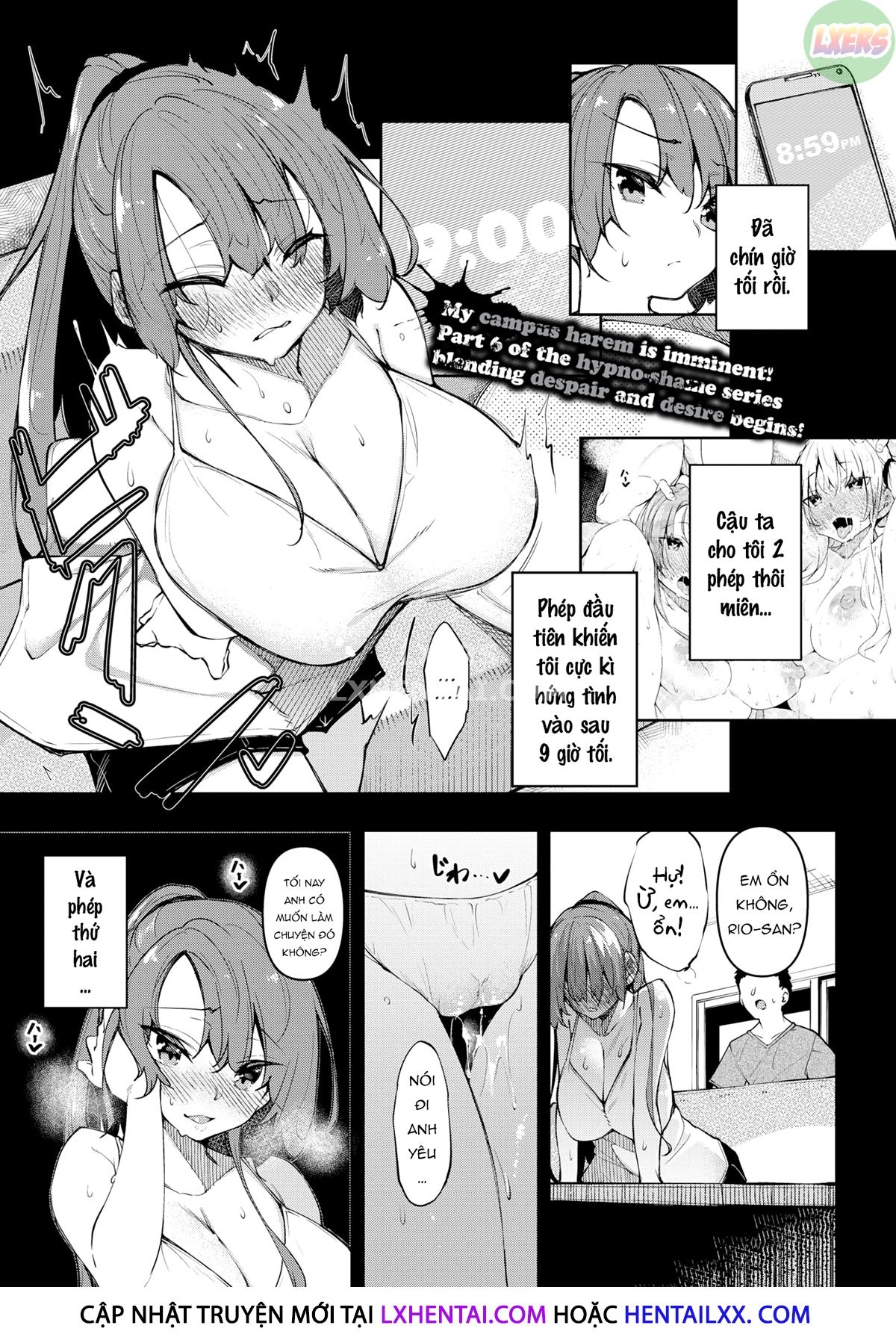 Đọc truyện hentai Thiên đường thôi miên - Chap 6