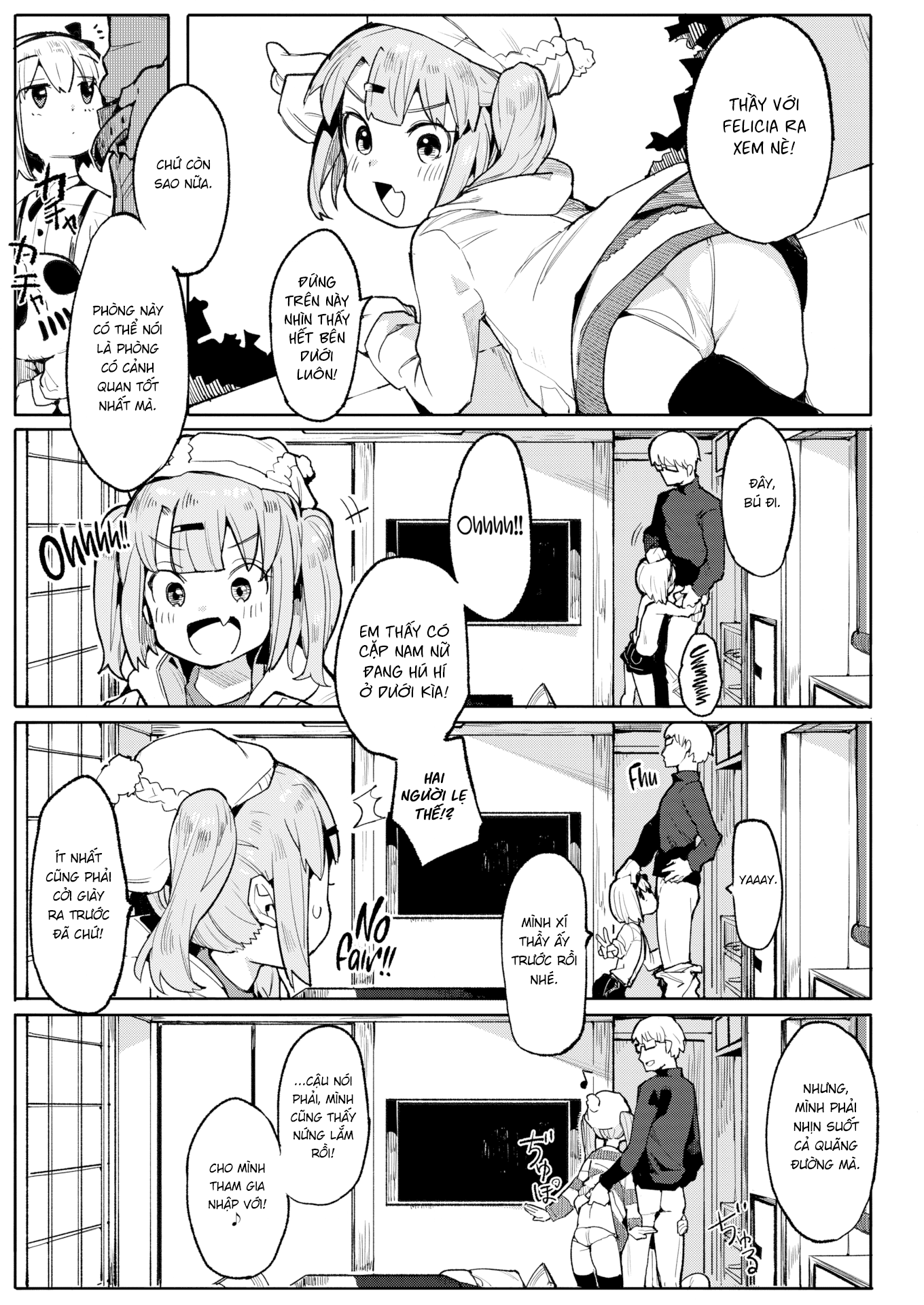 Đọc truyện hentai Cô Tiểu Thư Láu Lỉnh - Chap 3 [Riri + Felicia]