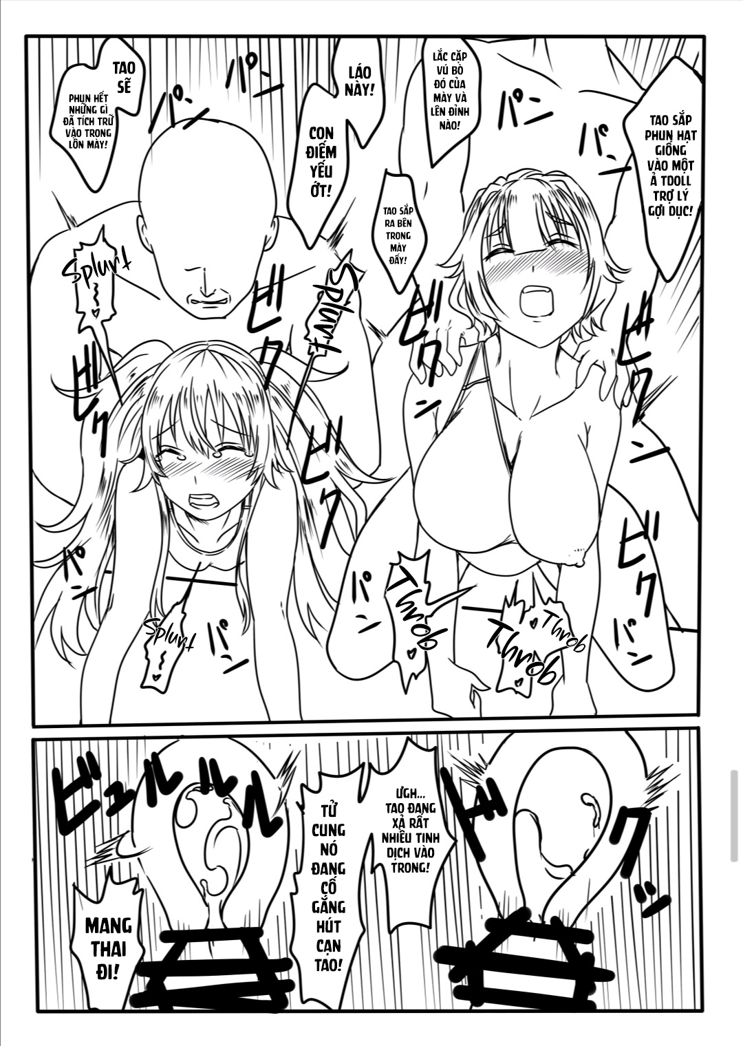 Đọc truyện hentai Từ binh sĩ thành búp bê tình dục - Oneshot trắng đen