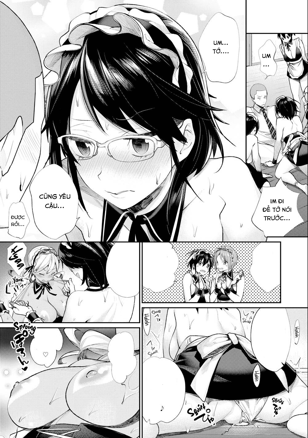 Đọc truyện hentai Lạc và CLB của những coi gái Otaku - Chap 7 [END]