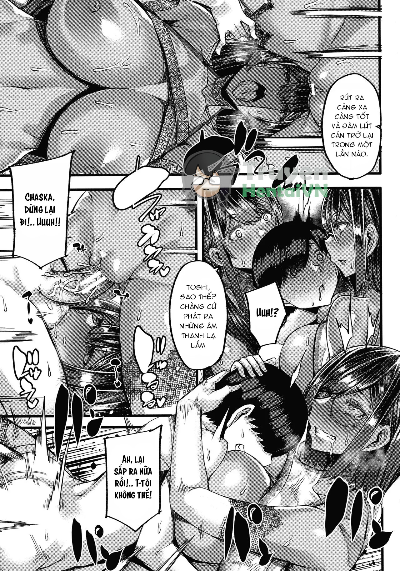Đọc truyện hentai Kasshoku Hime to Himitsu no Keiyaku - Chap 4