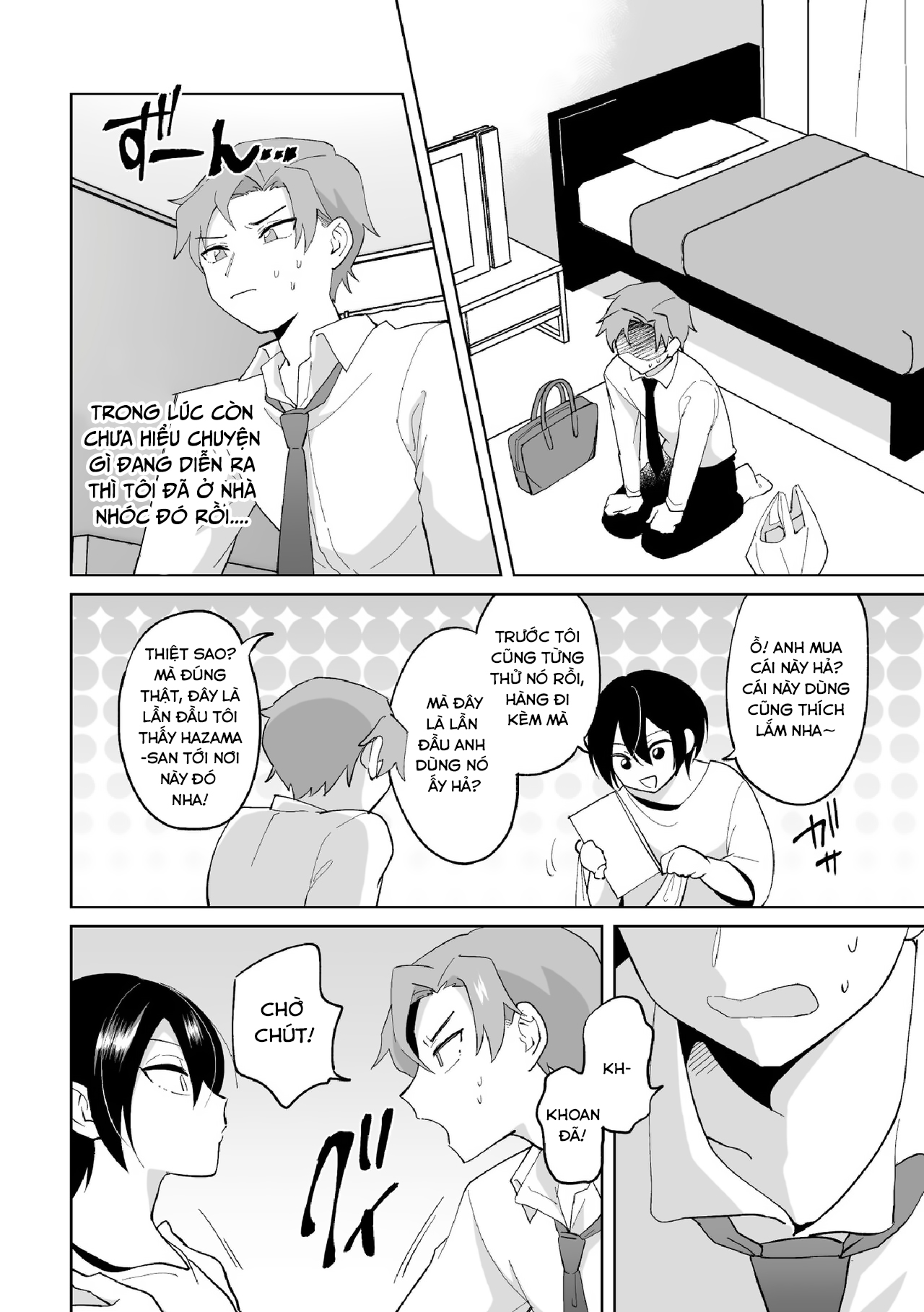 Đọc truyện hentai Namaiki na Kouhai ni Omocha ni Sarete Doutei Ubawaremashita - Oneshot