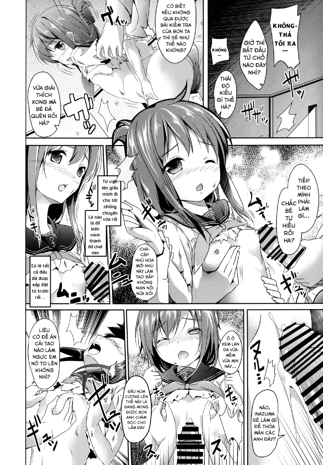 Đọc truyện hentai Inazuma-chan cập bến hàng ngày do bị hư hại nghiêm trọng - Oneshot