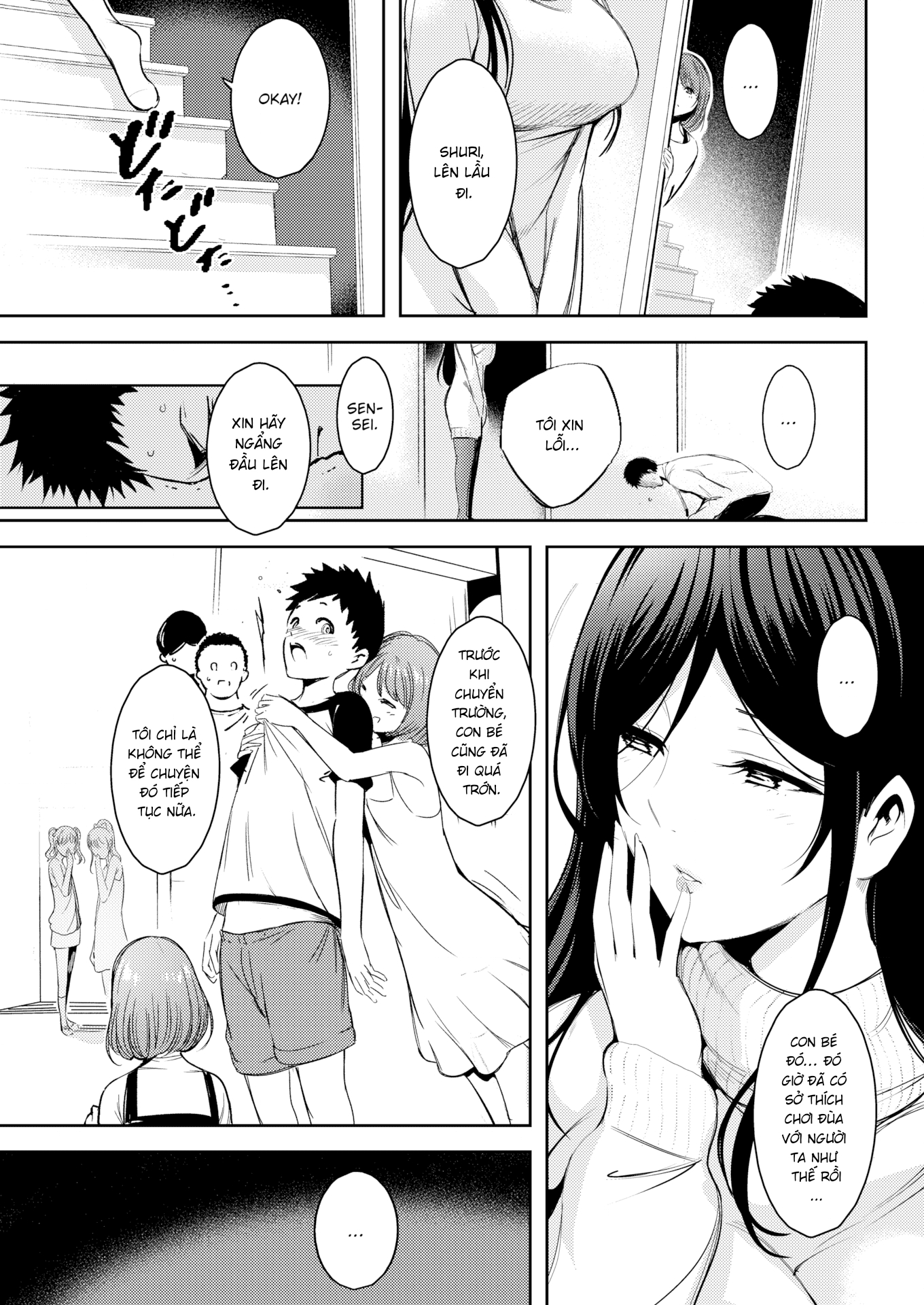 Đọc truyện hentai Mối quan hệ mập mờ của nhà Sakiba - Oneshot.