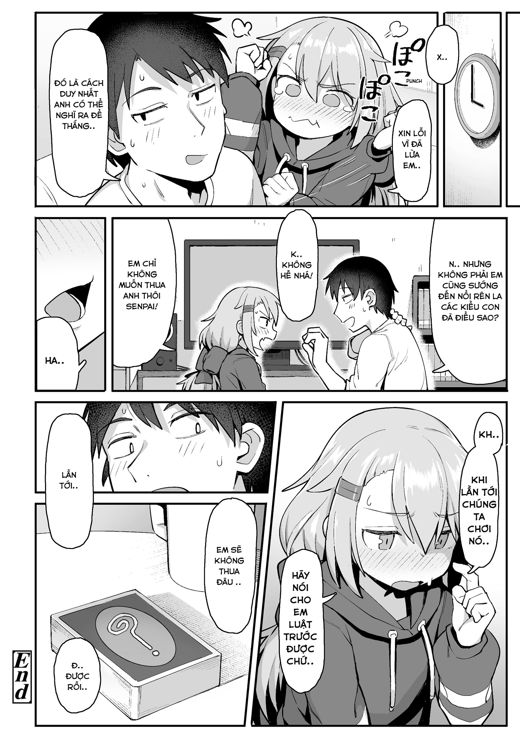 Đọc truyện hentai Cách duy nhất để thắng em - Oneshot