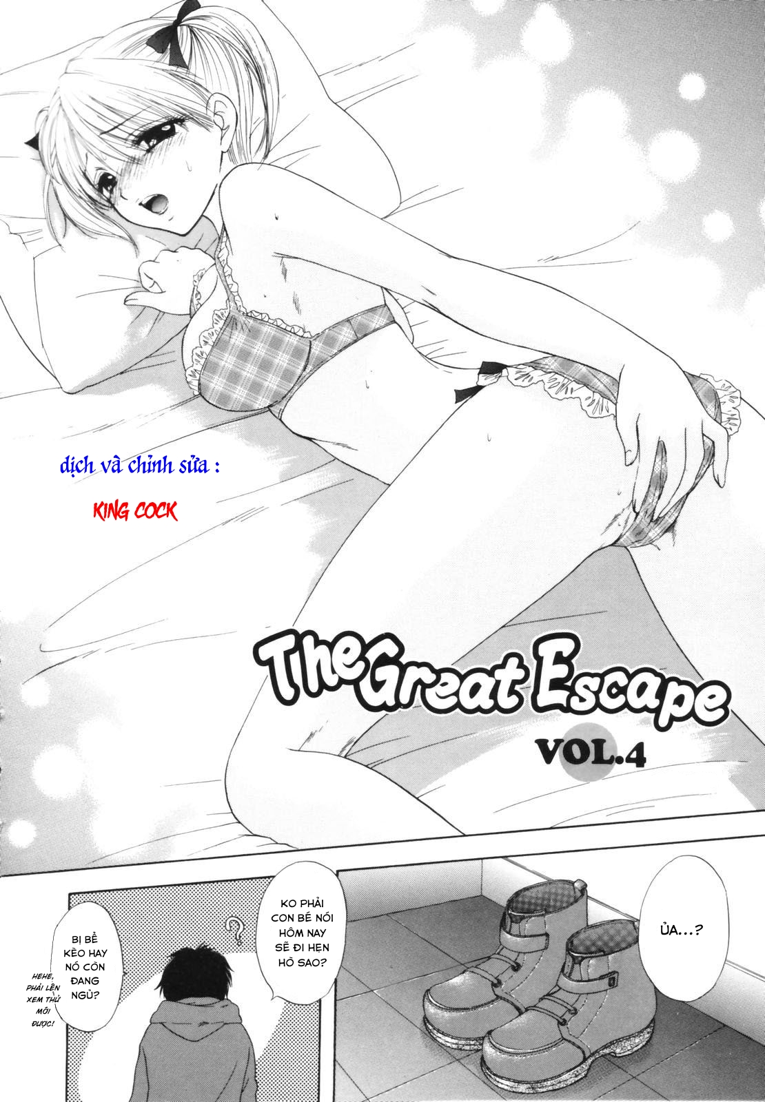 Đọc truyện hentai Cuộc đào thoát vĩ đại - Chap 4 hiroto bị sốt