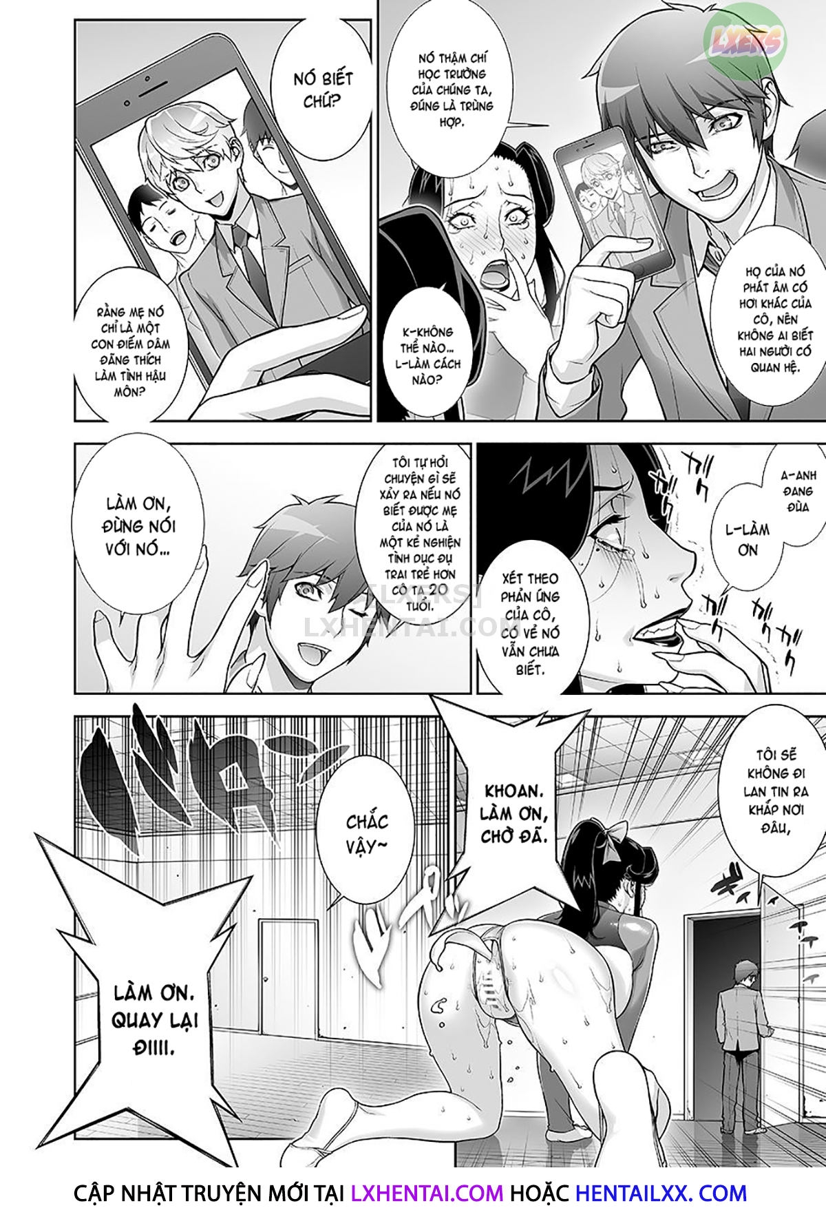 Đọc truyện hentai Etsuraku no Onna Rijichou - Chap 2 ~Shintaisou Hen~