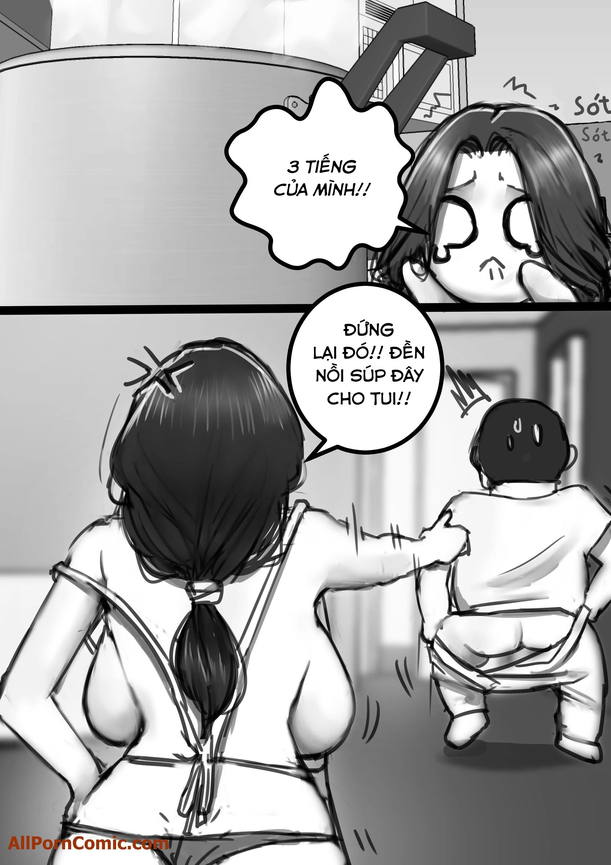 Đọc truyện hentai Sin gồ măm Clara giú to đít bự và cái lồn không lông - Chap 1 - Clara và thằng lồn chủ nhà