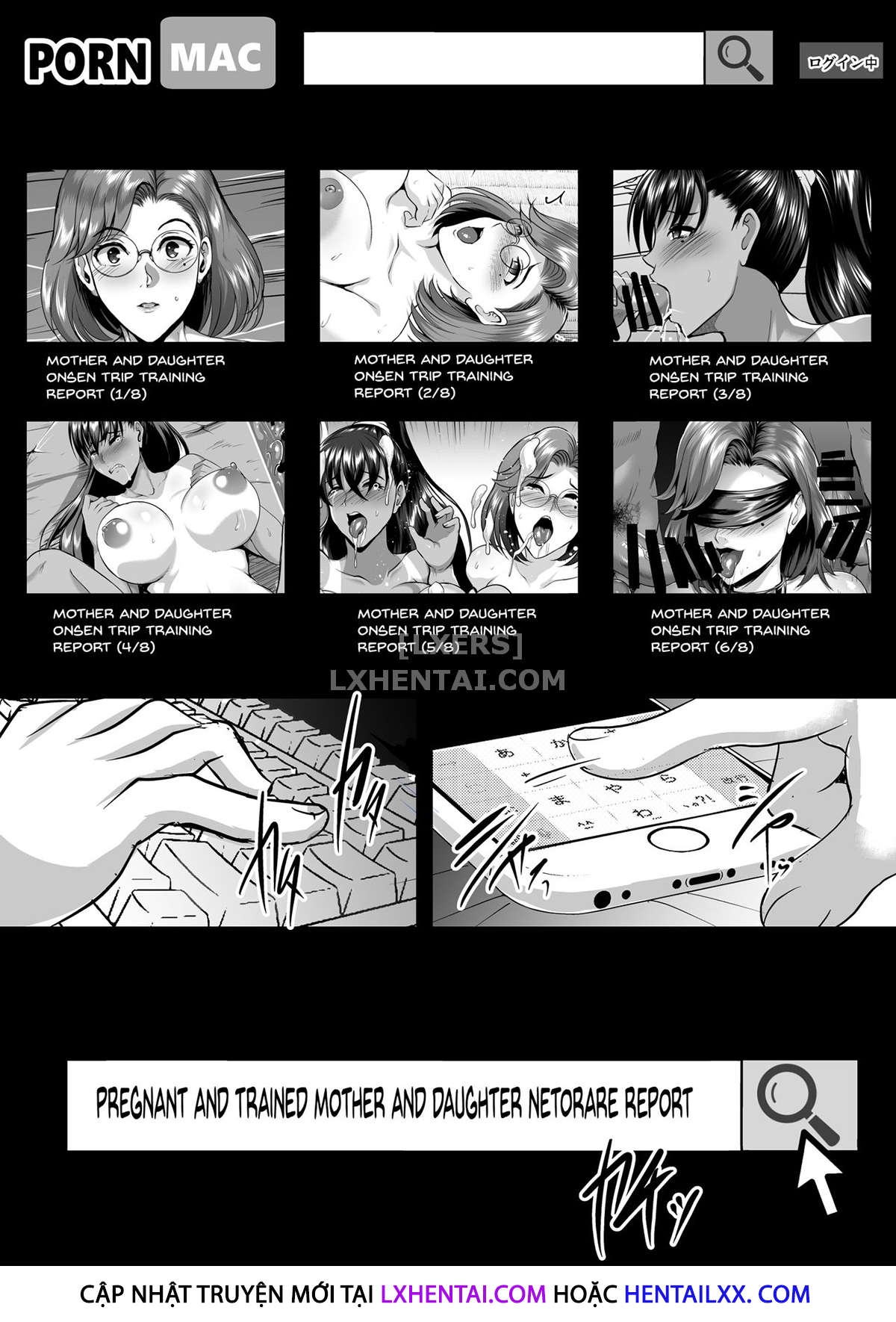 Đọc truyện hentai Choukyou Juseizumi Oyako Netorare Kiroku - Oneshot