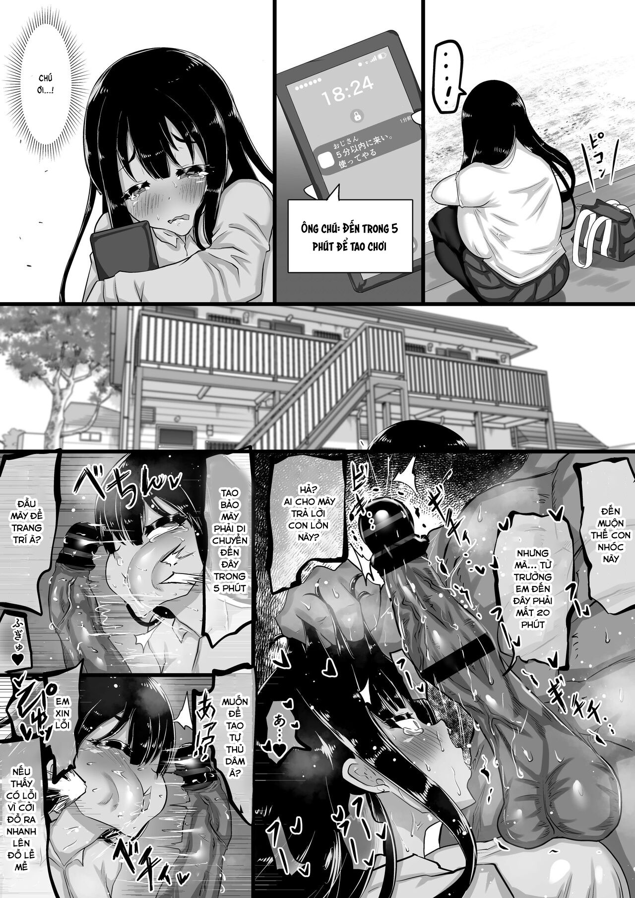 Đọc truyện hentai Kareshi to no Sex ga Jouzu ni Dekinai Watashi ni, Yasashii Oji-san ga Gachi Iki Koubi o Oshiete Kureru. - Chap 4