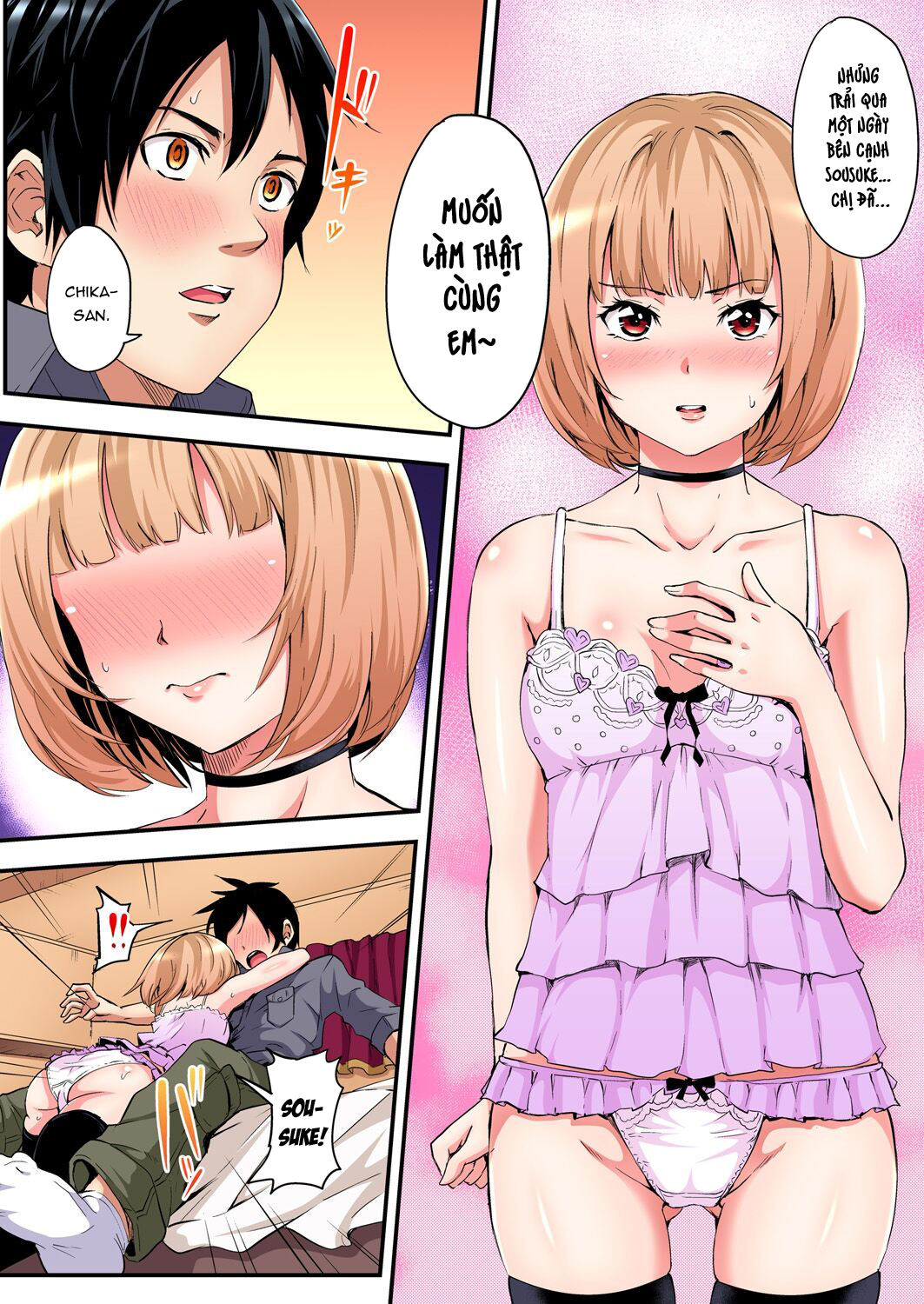 Đọc truyện hentai Bà Mẹ Teen Và Các Tư Thế SEX - Chap 3: Hội bà mẹ bỉm sữa Chika-chan (1)