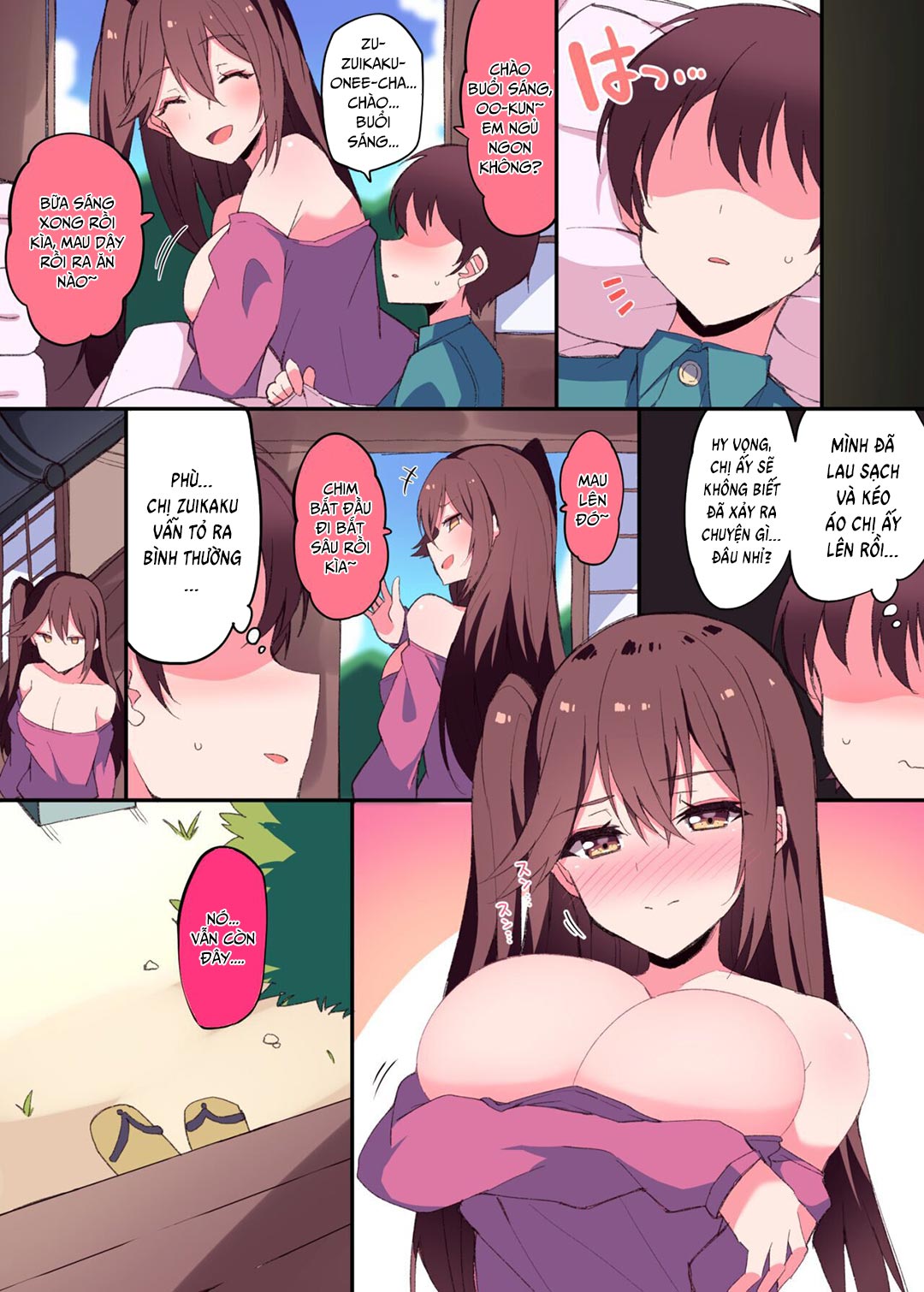 Đọc truyện hentai Chị họ Zuikaku về chơi… - Oneshot