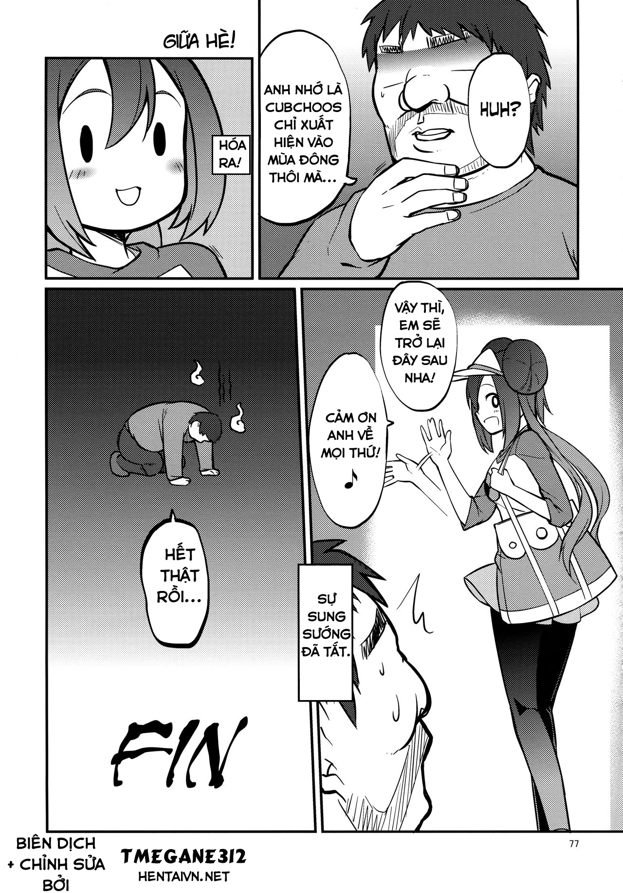 Đọc truyện hentai Cô Bé Dú Bự Lạc Đường Xinh Đẹp Và Ông Chú Leo Núi May Mắn! - Part 3 (End)