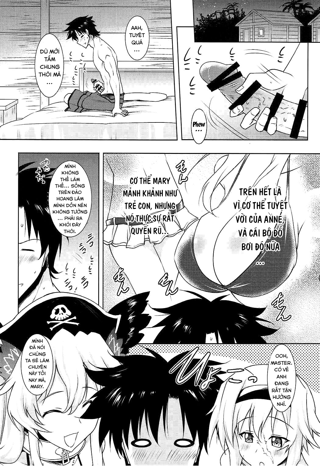 Đọc truyện hentai Anne & Mary to no Nukinuki Seikatsu - Oneshot