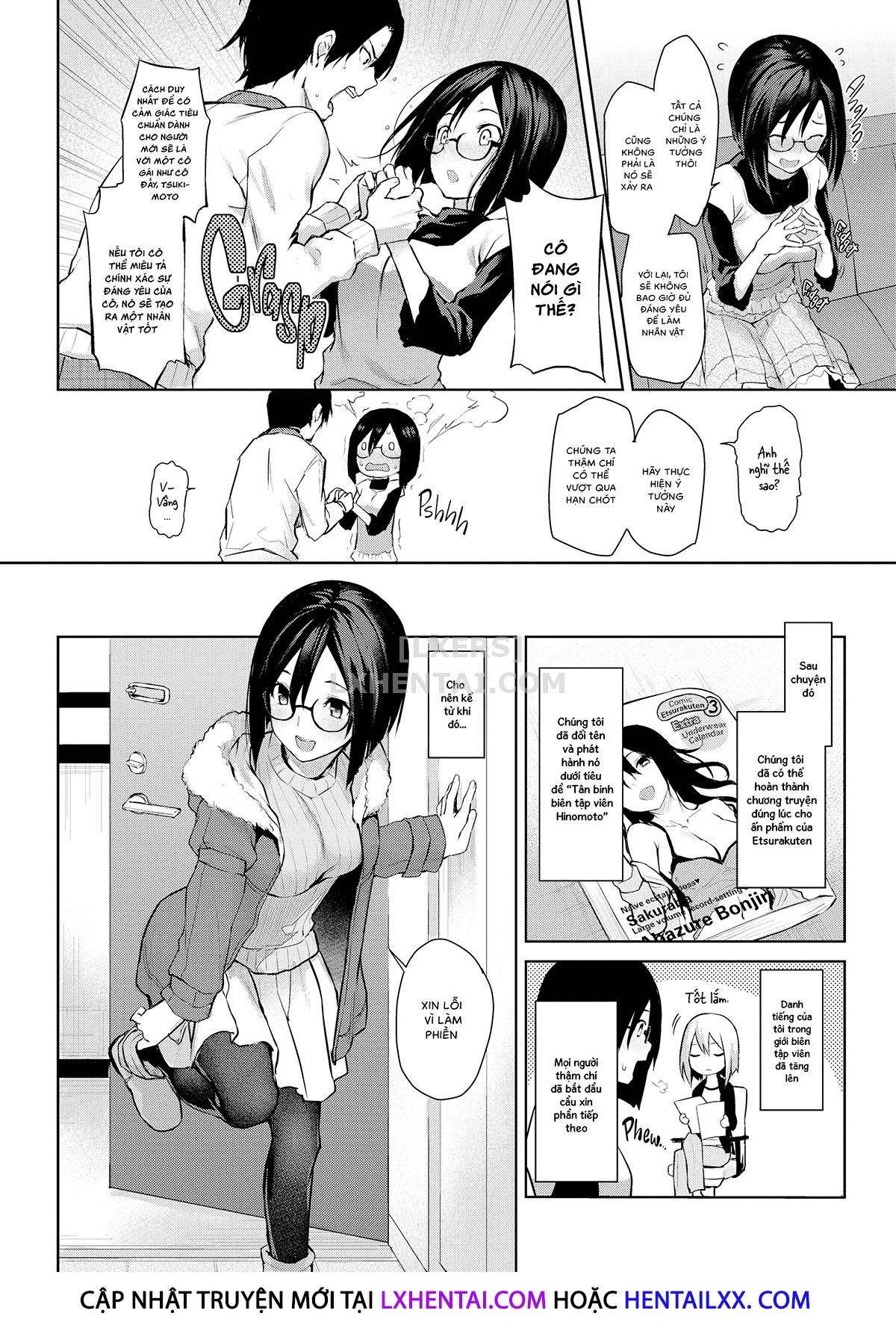 Đọc truyện hentai Azato Making Plus - Chap 3 - Newbie Editor Tsukimoto-san