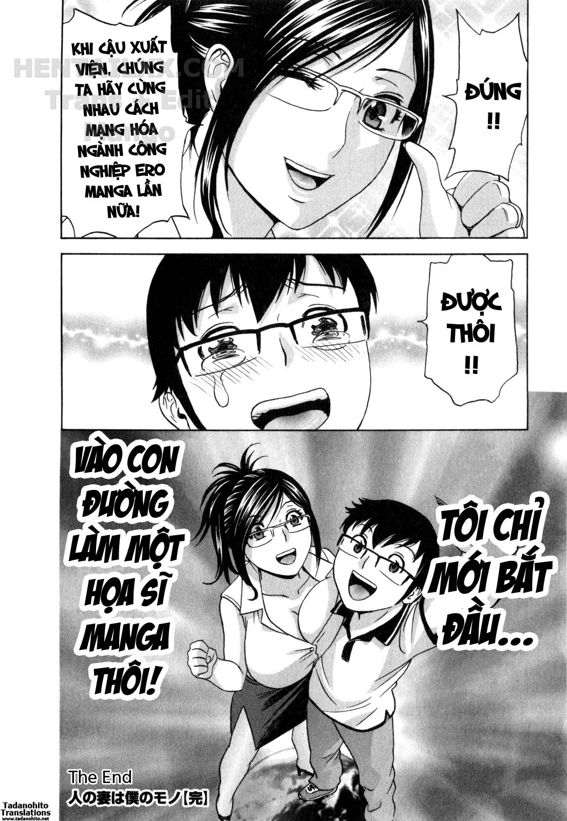Đọc truyện hentai Life With Married Women Just Like A Manga - Chap 28 - END