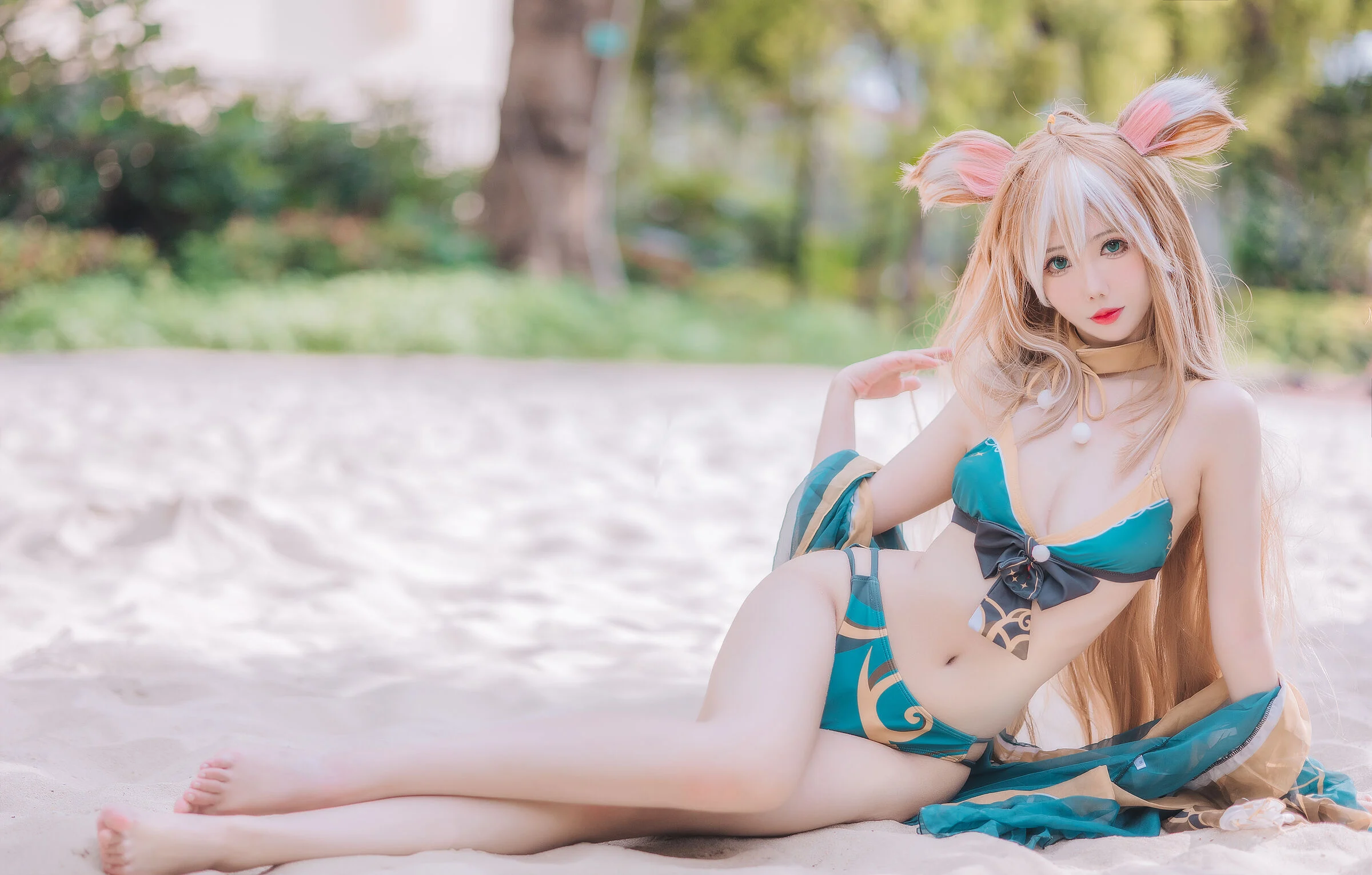 Đọc truyện hentai Tuyển tập Albums siêu phẩm Cosplay - Chap 505 - Fairy Moon - Ms Hina Swimsuit