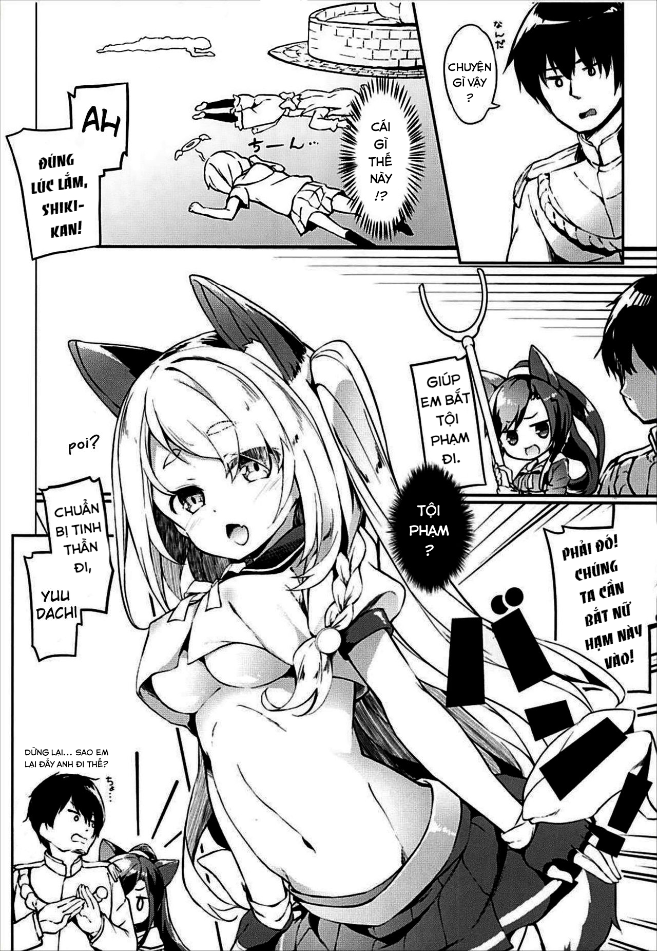 Đọc truyện hentai Hishokan Hajimemashita. -Shiratsuyu-class ver- - Oneshot