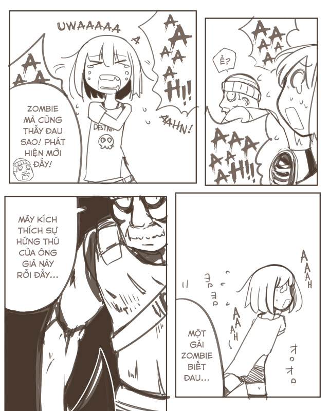 Đọc truyện hentai Painful Zombie Girl - Oneshot