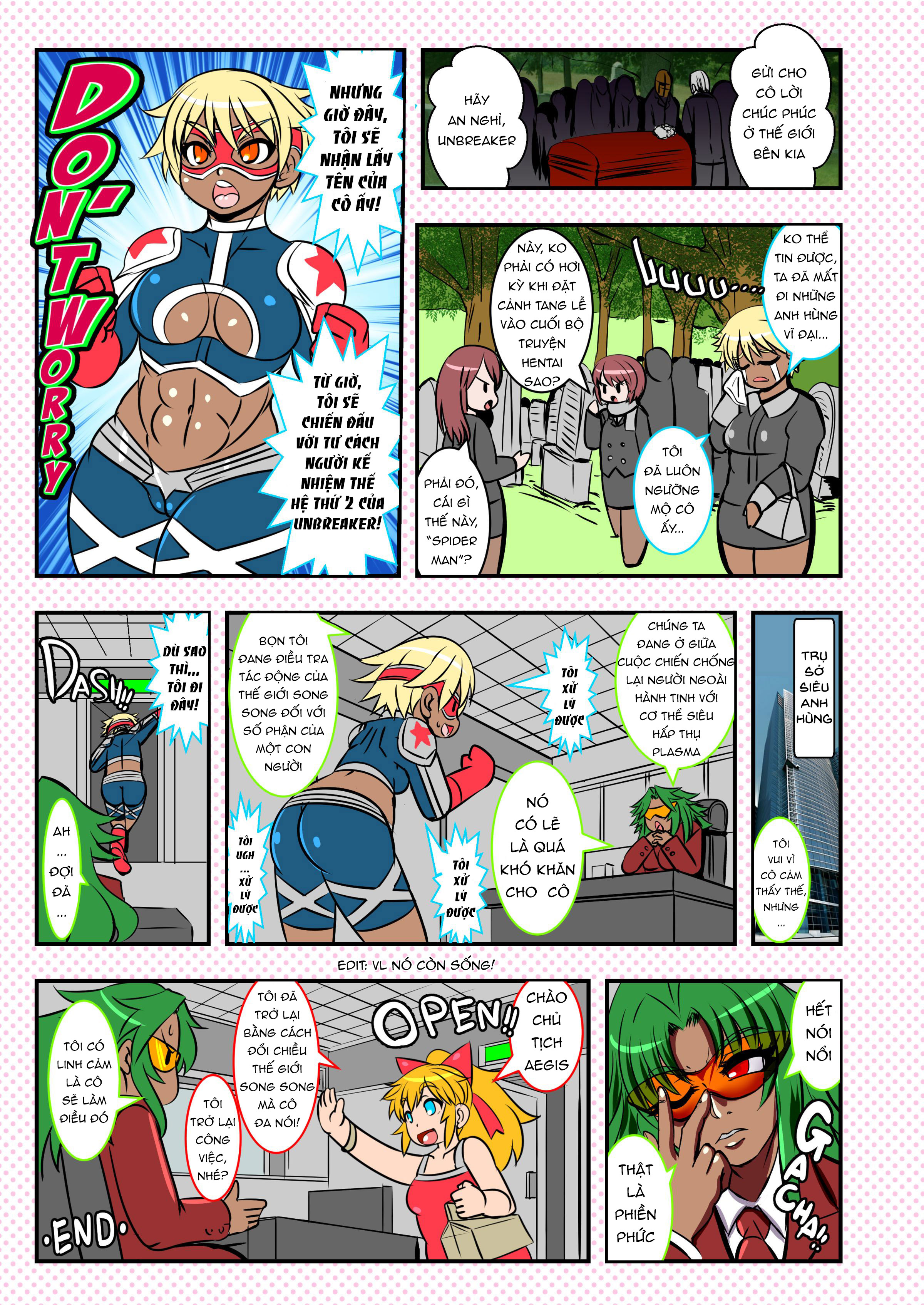 Đọc truyện hentai (Marimo) Unbreaker Deadly Death - Oneshot (Ngọt)