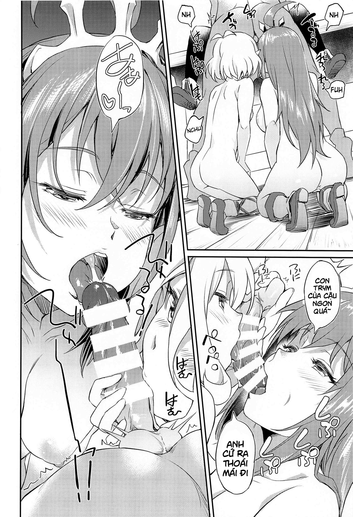 Đọc truyện hentai Nakayoshi Bishokuden - Oneshot