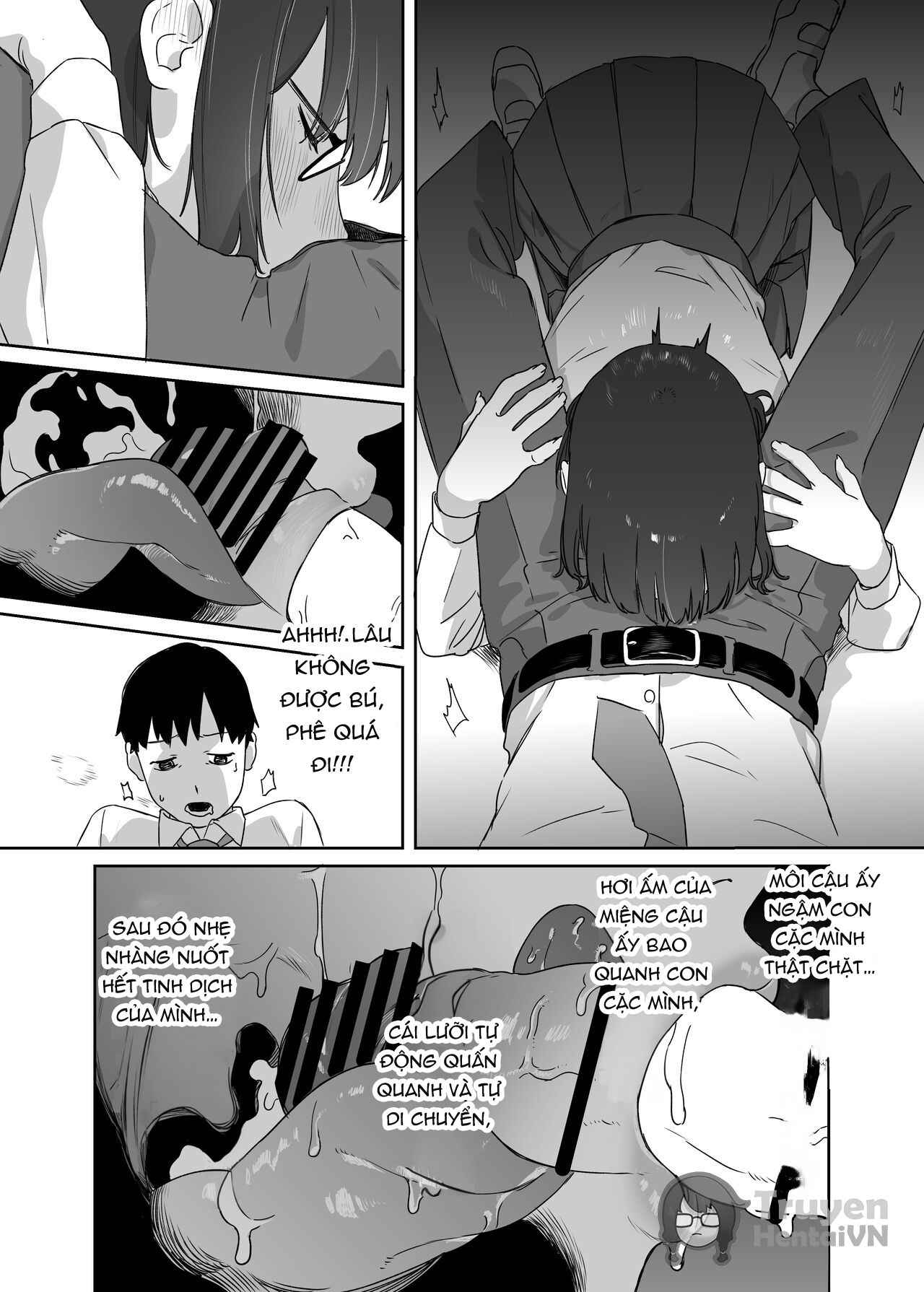 Đọc truyện hentai Yomenai Kimi to | With You, Who Is Hard To Read - Oneshot