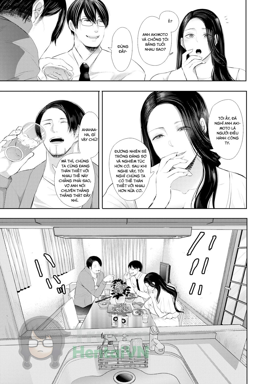 Đọc truyện hentai Netorareta Hitozuma [JP] - Chap 1