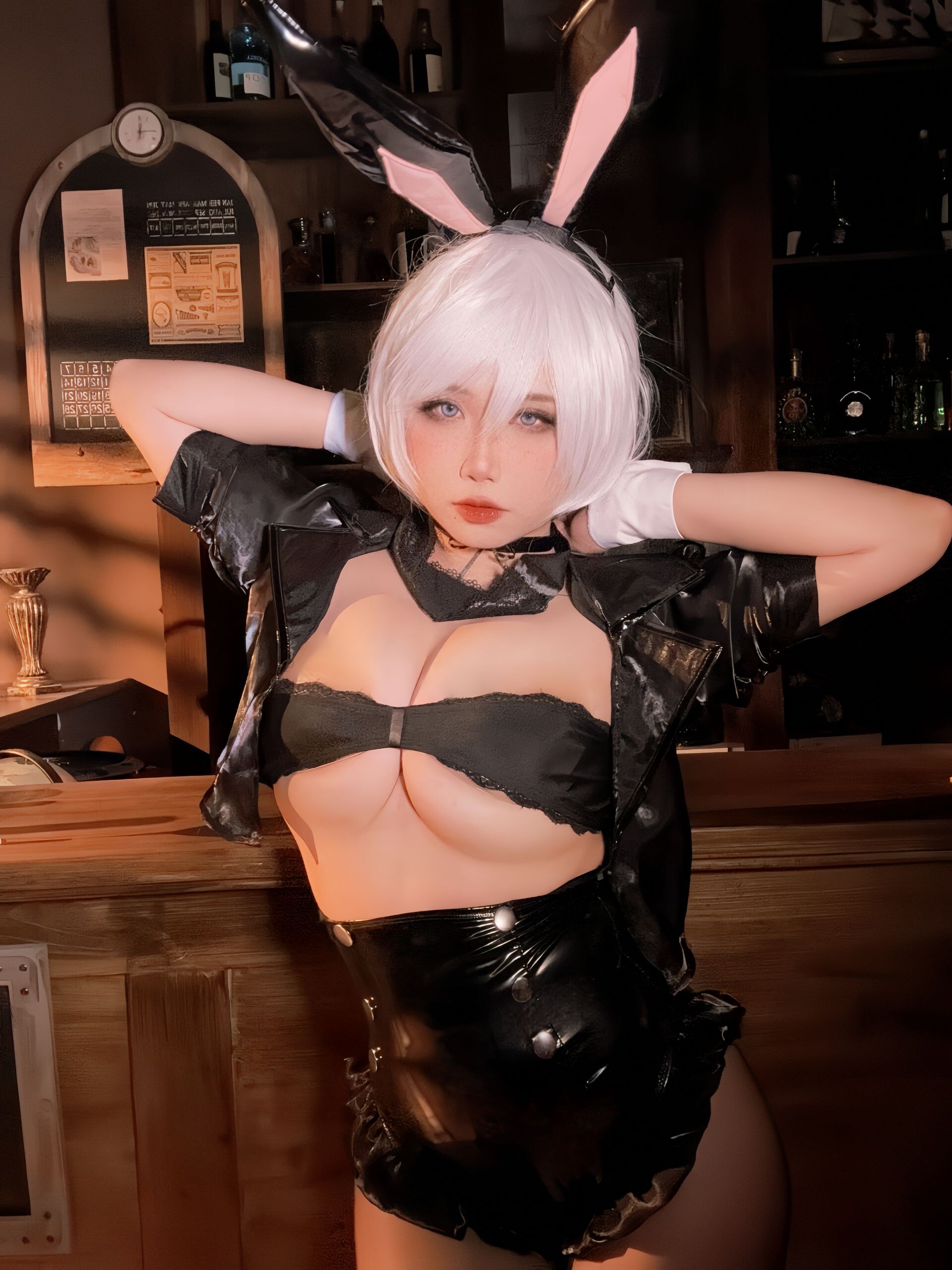 Đọc truyện hentai Tuyển tập Albums siêu phẩm Cosplay - Chap 1041 - Sadako Peach - Bunny Girl