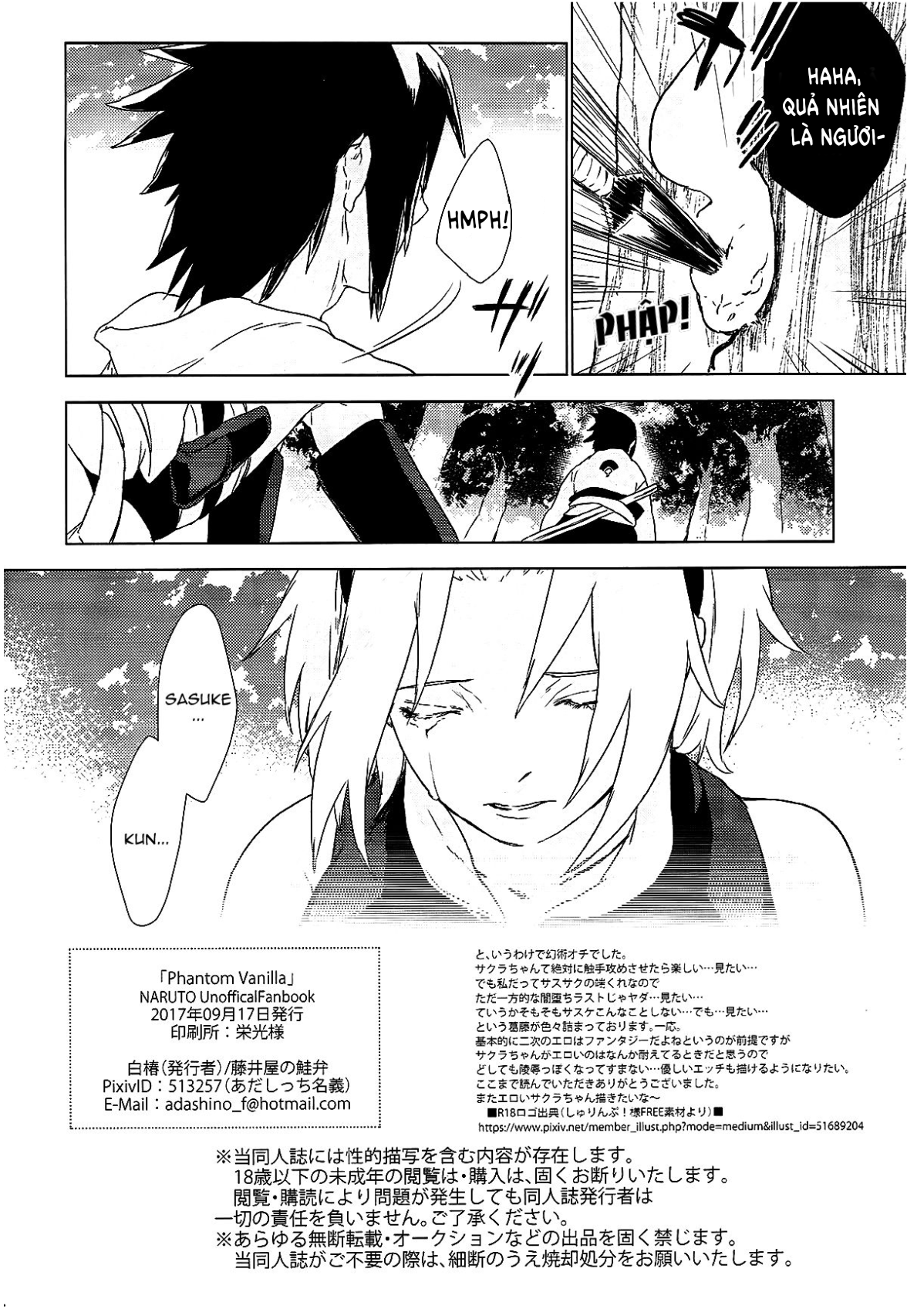 Đọc truyện hentai Bóng ma Vani Naruto - Oneshot