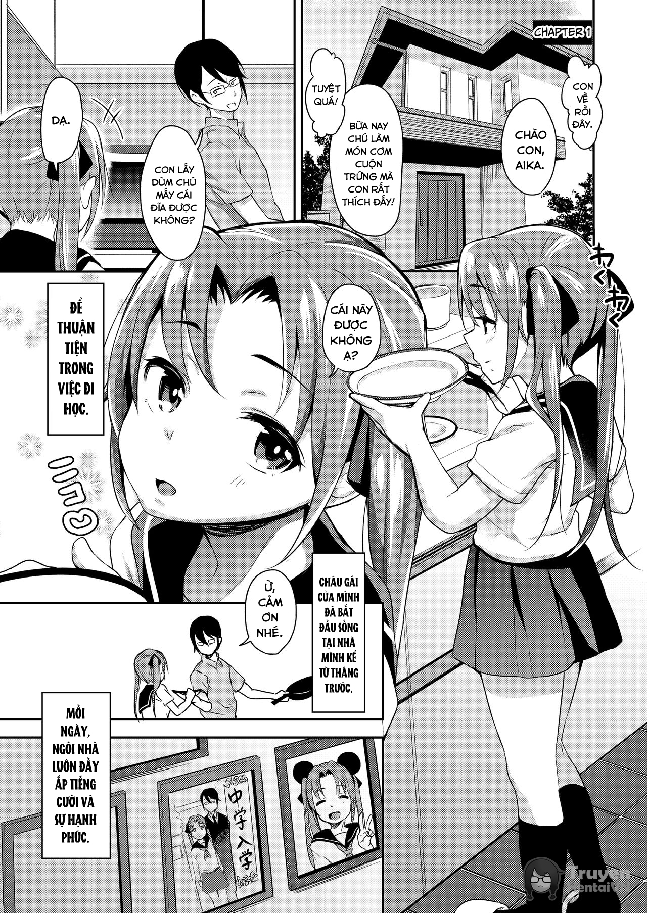 Đọc truyện hentai Aiko và tình yêu của người chú - chap 1