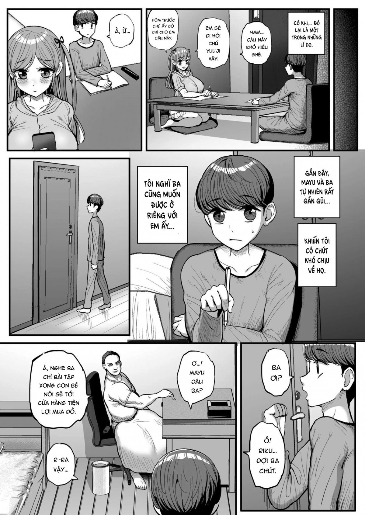 Đọc truyện hentai Bạn gái nô lệ tình dục của cha tôi - Chap 1