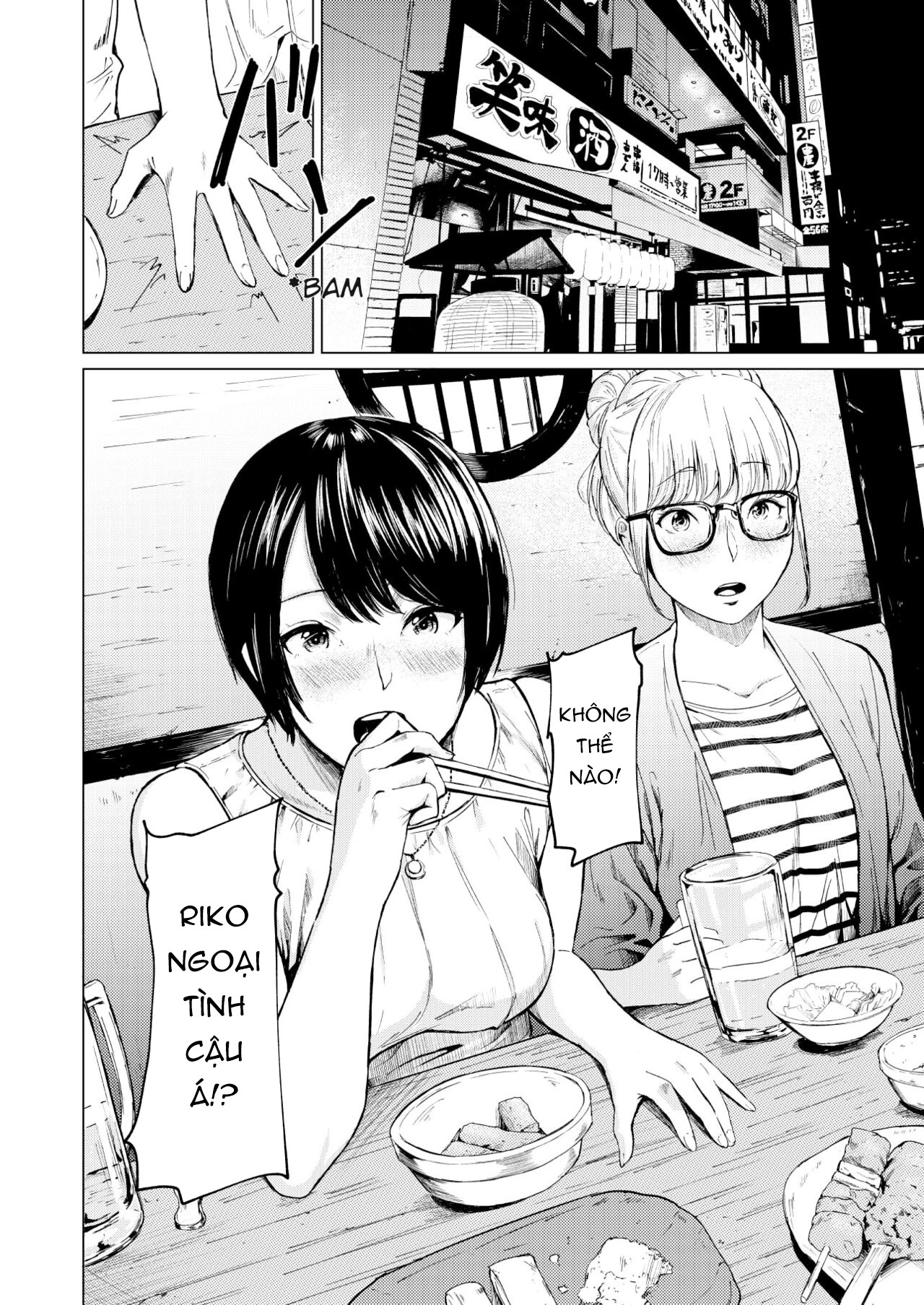 Đọc truyện hentai Ngoại tình và chân tình - Chap 1