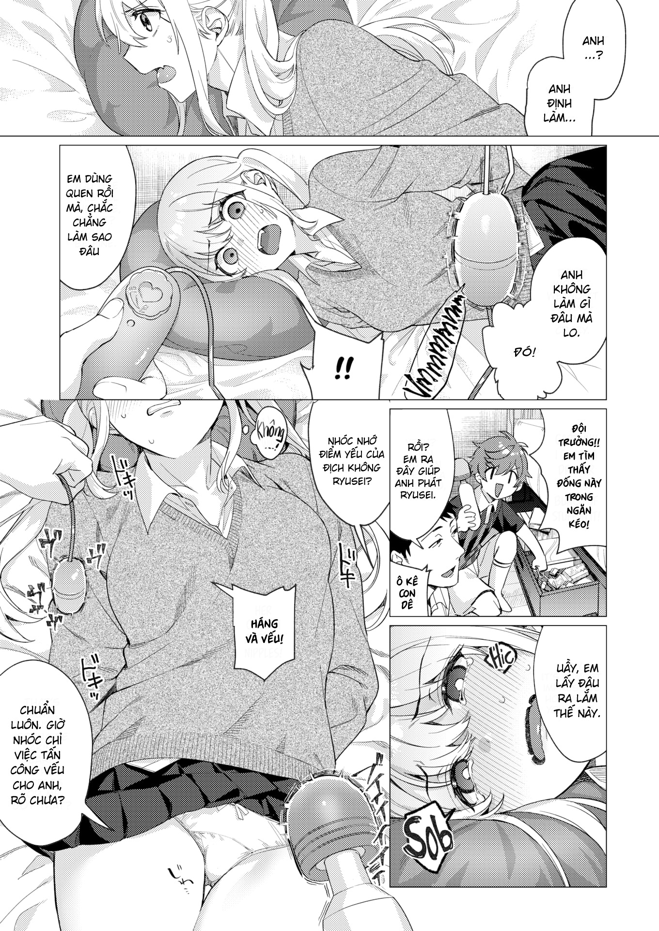 Đọc truyện hentai Em muốn cho chị biết ai mới là trùm - Oneshot