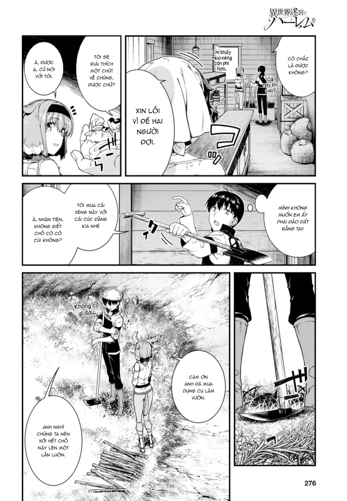 Đọc truyện hentai Lập Harem Chốn Mê Cung Ở Dị Giới - Chap 18 ( bản 2 )