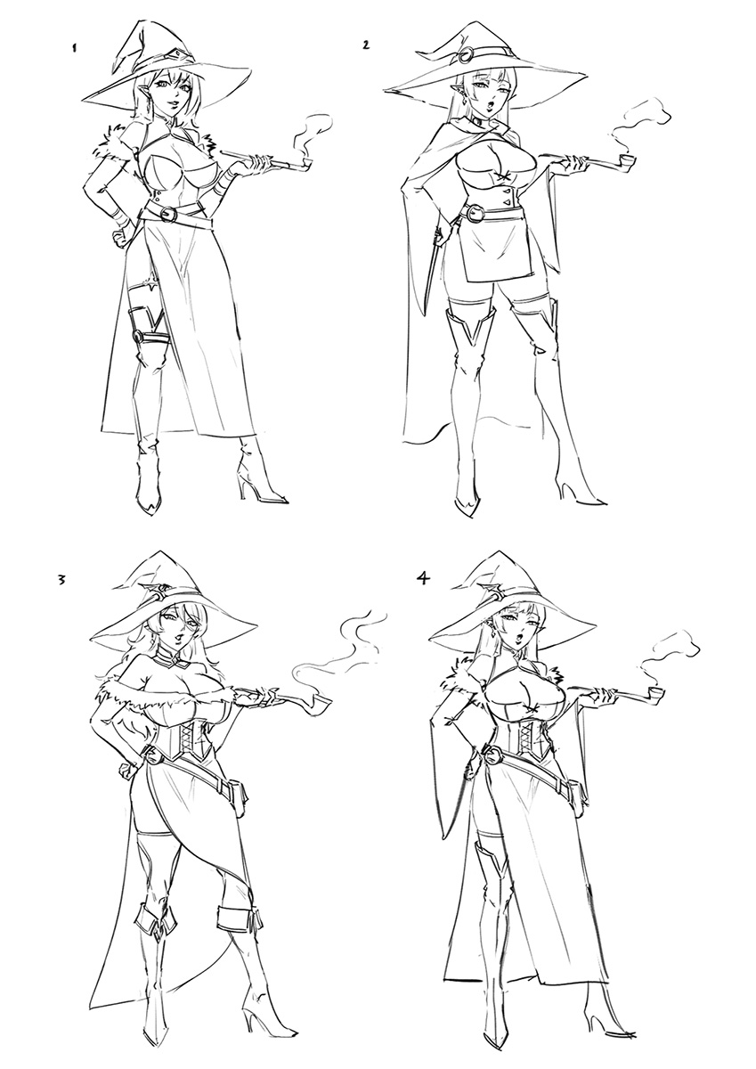 Đọc truyện hentai Sự điên rồ của phù thủy - Chap 1