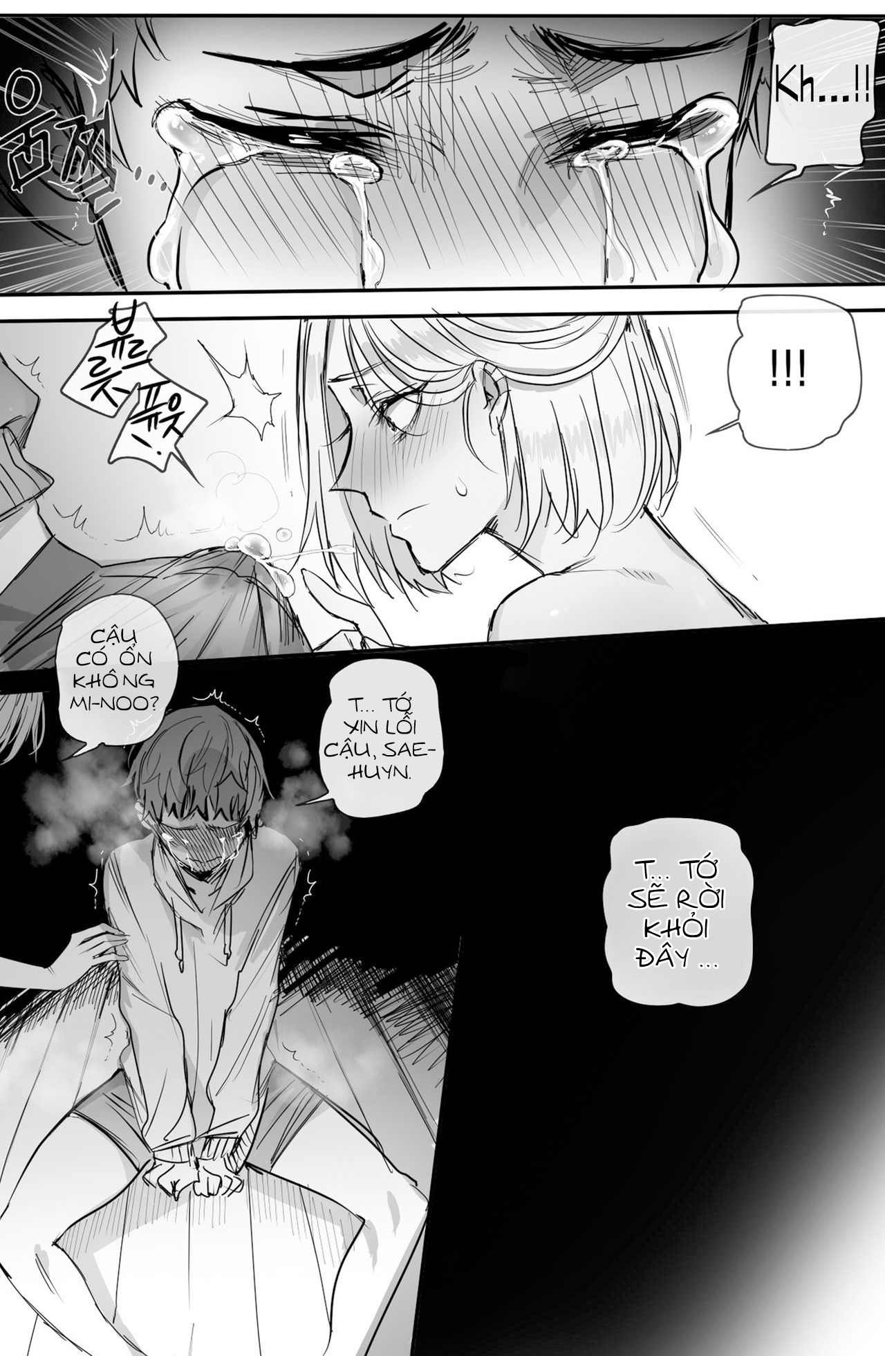 Đọc truyện hentai Why are you getting out from there - OneShot