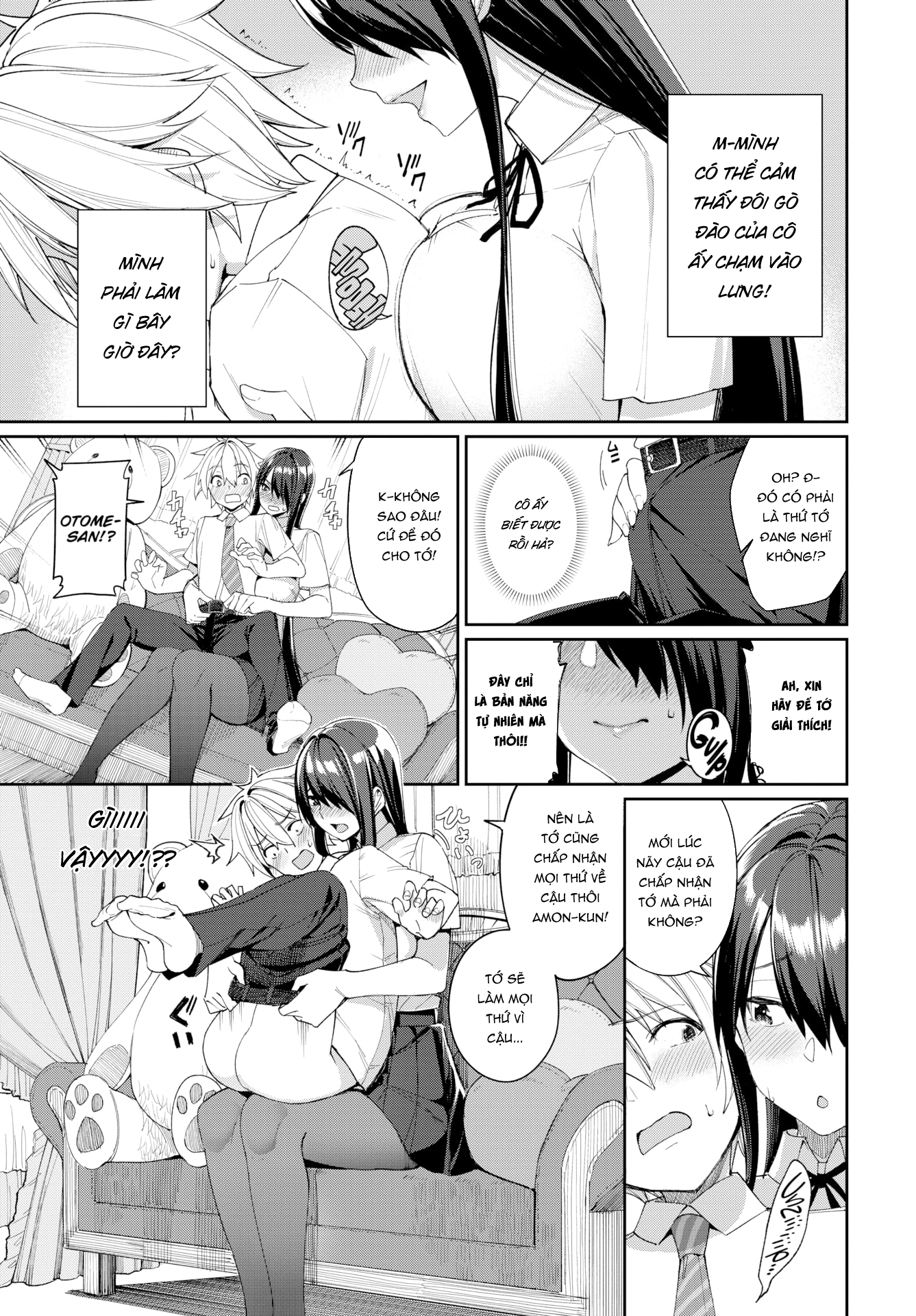 Đọc truyện hentai Hebigami-san và Amon-kun - Oneshot ngọt [Không che]