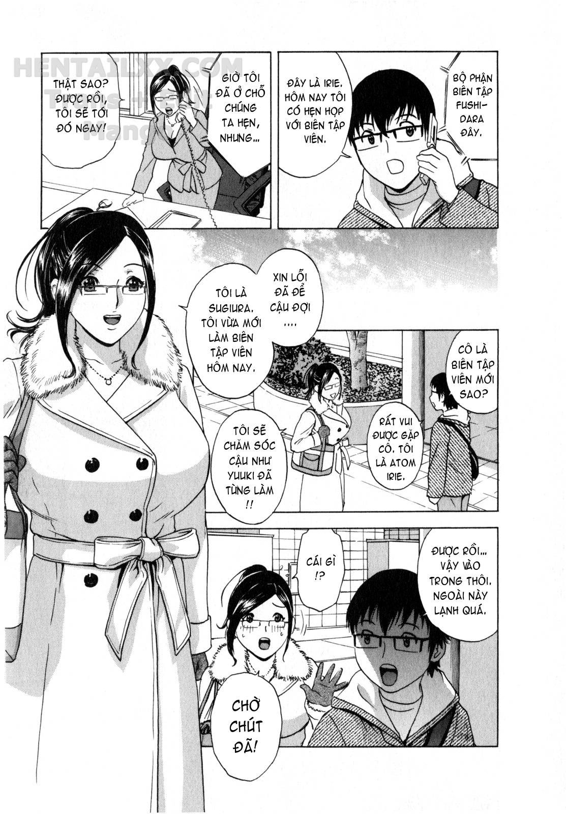 Đọc truyện hentai Life With Married Women Just Like A Manga - Chap 11
