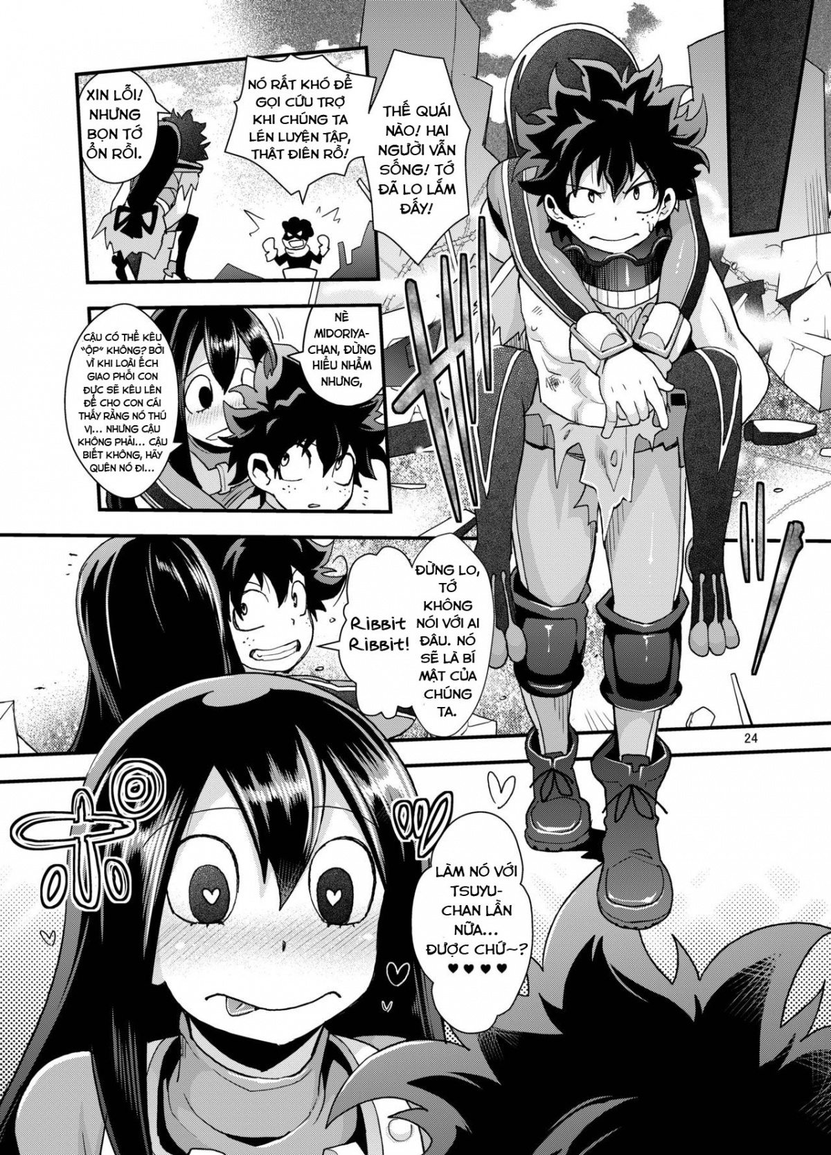 Đọc truyện hentai Mùa giao phối của Tsuyu-chan - Oneshot