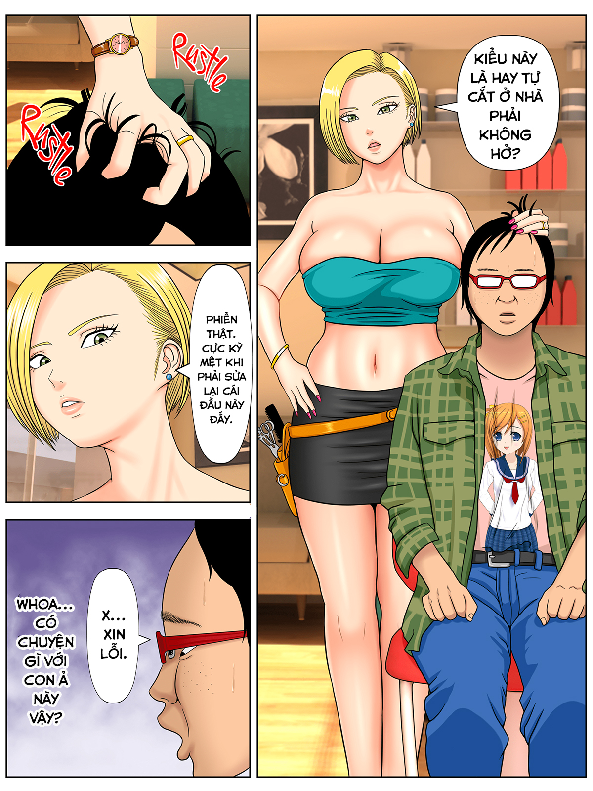 Đọc truyện hentai FUCK OR DIE - Chap 2: Salon thiên đường~