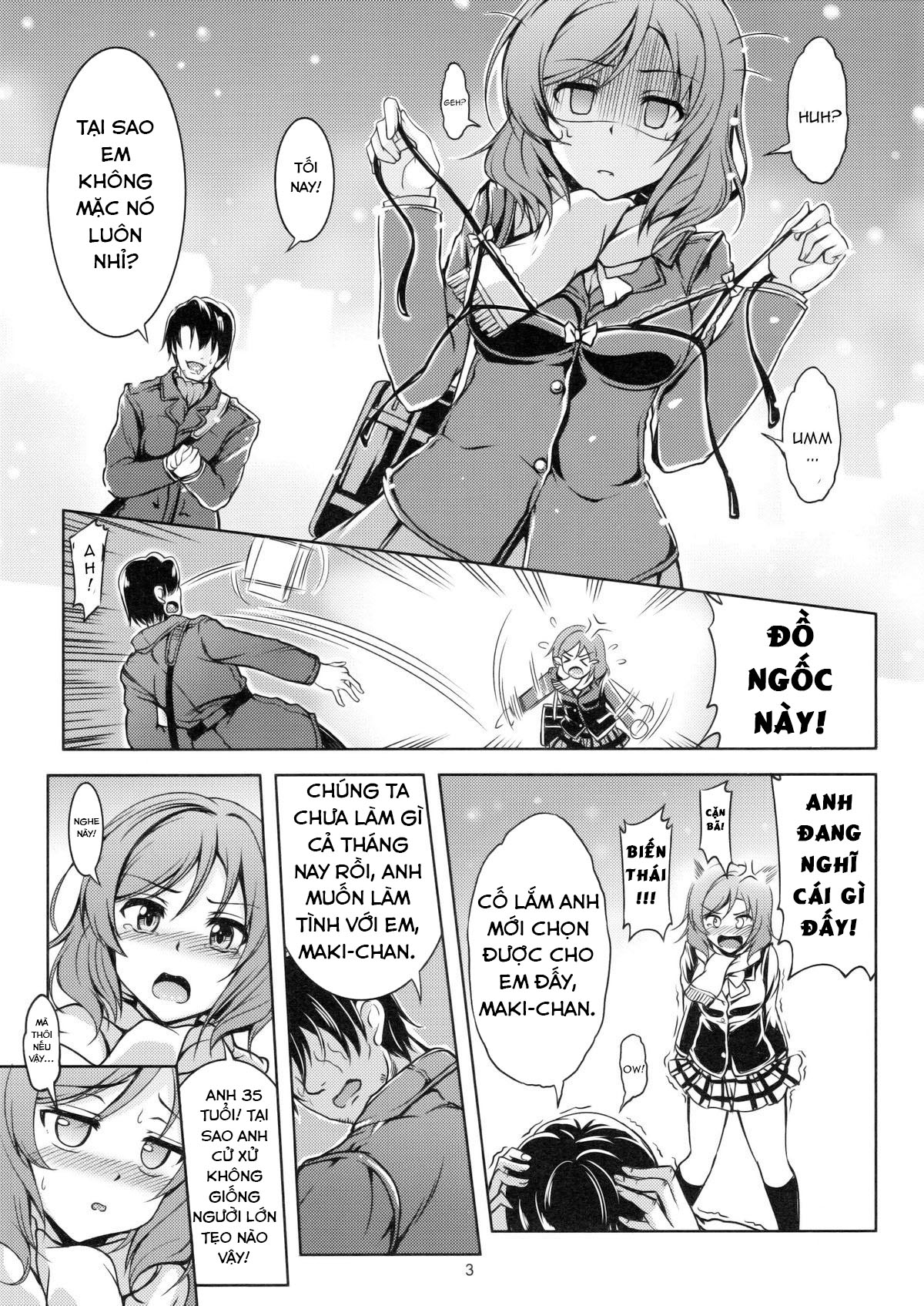 Đọc truyện hentai Koi Hime Love Maki!! 01 - Oneshot