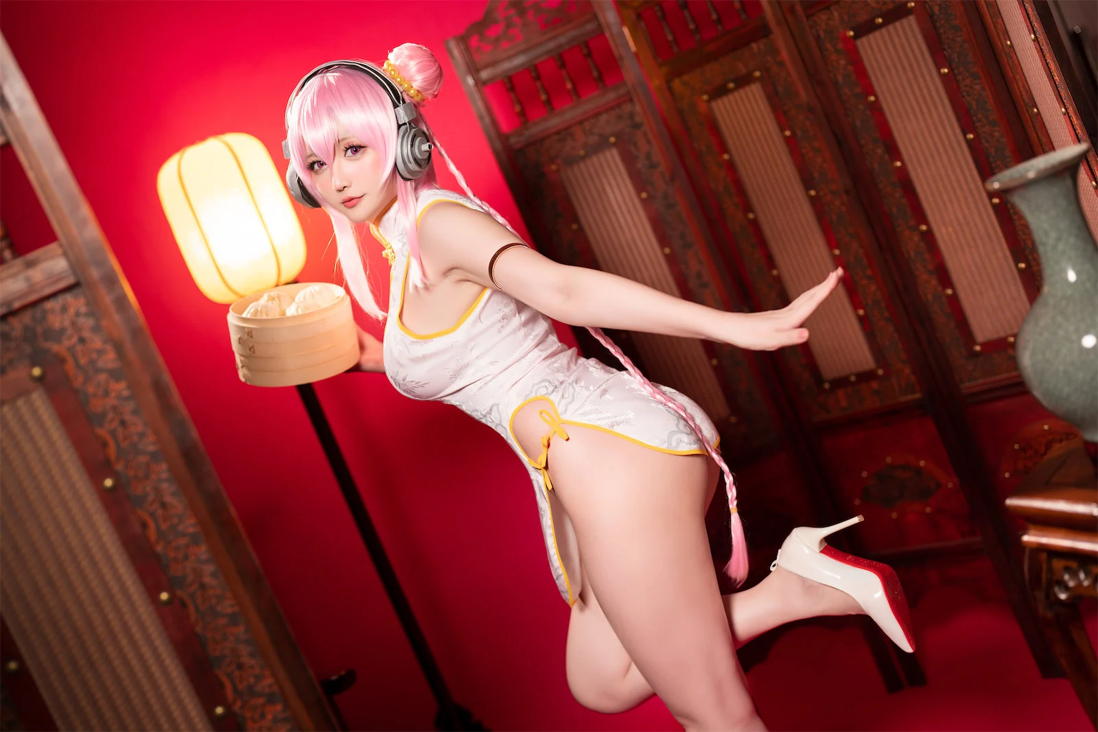 Đọc truyện hentai Tuyển tập Albums siêu phẩm Cosplay - Chap 378 - Star Chichi - Super Sony Cheongsam