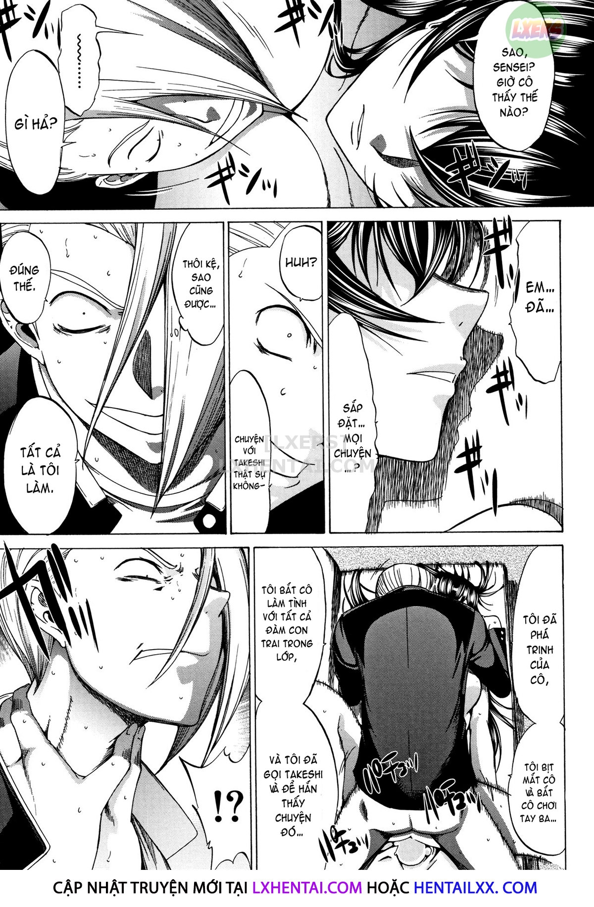 Đọc truyện hentai Shinjin Onna Kyoushi Shinjou Yuuko - Chap 12