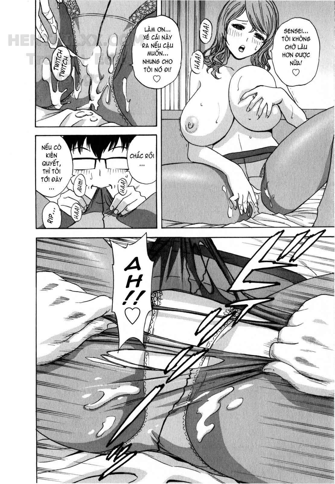 Đọc truyện hentai Life With Married Women Just Like A Manga - Chap 15