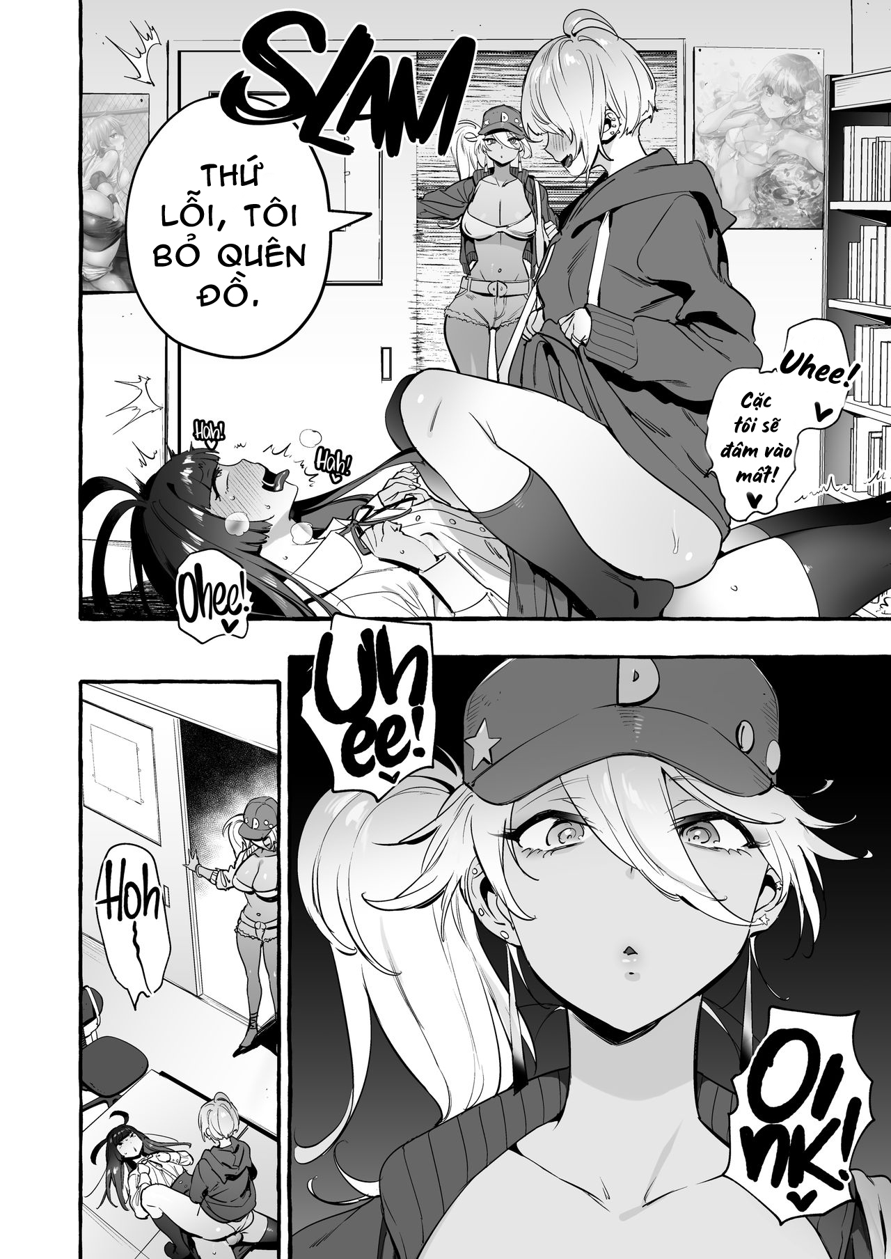 Đọc truyện hentai OtaCir no KuroGal VS Bokura - Phần cuối